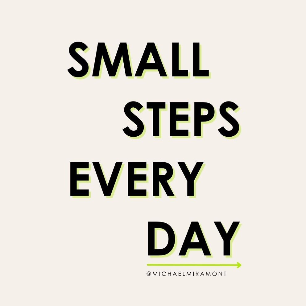 🌟Lo más importante es el comienzo, aunque se lento, la constancia y disciplina te llevan al éxito. 🔝
#coaching #consultorías #consultoria #coach #empresas #emprendedores #emprendimiento #frases #qoutes #motivacion #business #marcapersonal
#emprendedor #emprendedora
#finanzaspersonales #finanzas #mexico #michaelmiramont #nutretuimagen