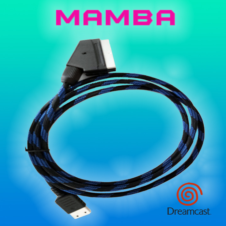 Here comes the MAMBA, our latest masterpiece of this year. A premium, high quality RGB scart cable for the Dreamcast console. Allows you to play all games supporting the 480i, 240p,480p resolution modes. Individually shielded, coaxial, 75ohm impedance matching cable for maximum audio and video quality. We will start to take pre-orders from next week for December delivery. #sega #dreamcast #segadreamcast #dreamcastgames #retrogames #retrogaming #nintendo #consolegaming #arcade #capcom #snk #neogeo #xbox #playstation