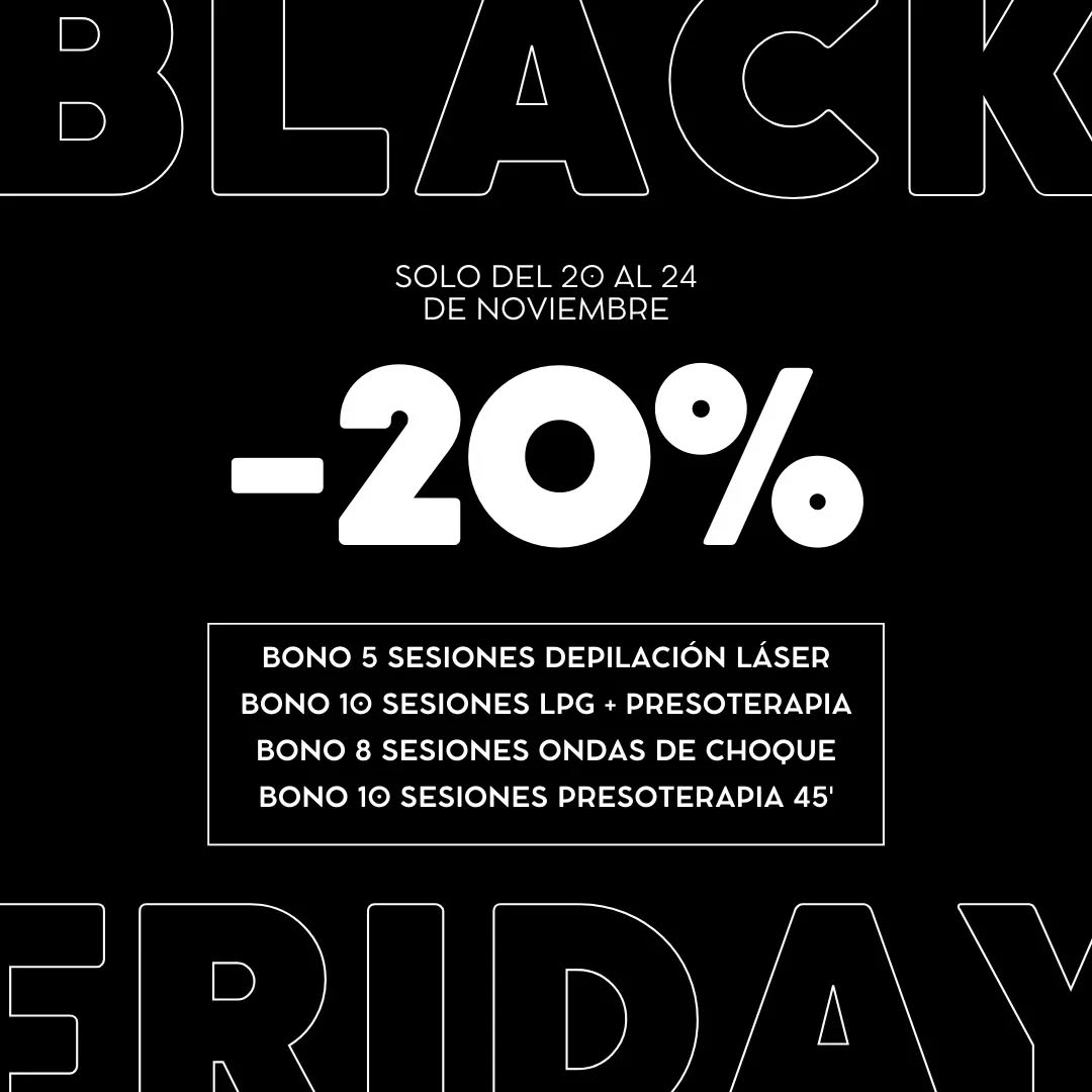 💥¡BLACK FRIDAY YA ESTÁ AQUI!💥
Durante el día de ayer colgamos en nuestras historias todos los descuentos que vais a tener disponibles durante esta semana (las cuales podéis encontrar en nuestros destacados)
Pero aquí os dejamos un resumen de lo más importante, recordad que sólo estarán disponibles hasta el viernes 24!!
Cualquier duda o consulta nos podéis encontrar tanto por WhatsApp como llamando a nuestro ☎️