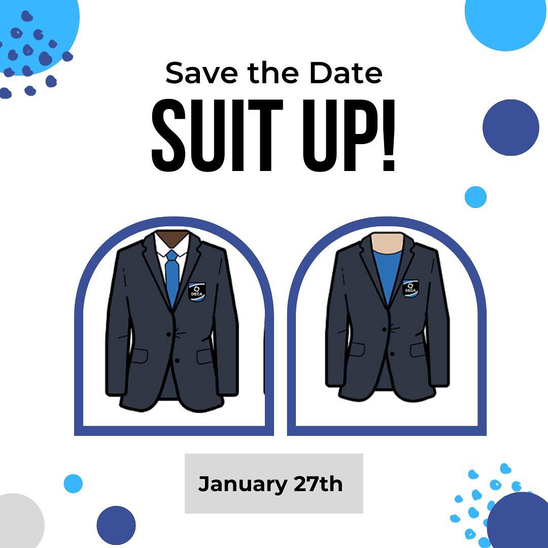 We are looking forward to seeing all of you for Suit Up to kick off the spring semester! This will be an amazing afternoon of speed networking, learning how to create workshops, and so much more. Registration information will be sent out soon, so be on the lookout!