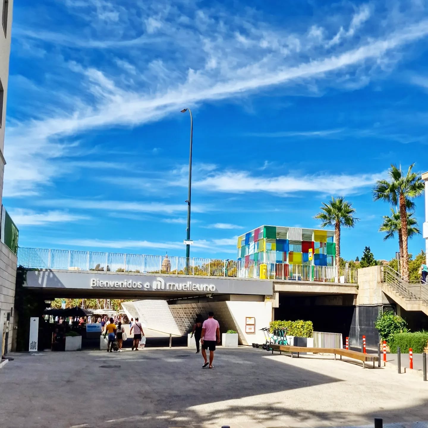 ℹ️ Bienvenidos a Muelle Uno 🔸️ a beautiful area with modern shops, bars and restaurants, surrounded by stunning views 🔸️ a must on your visit in Málaga ✔️
.
❗️ visit lovingmalaga.com (link in bio)
.
.
.
.
@muelleuno
#lovingmalaga #malaga #malagalife #malagaturismo #malagaspain #málaga #malagatoday #andalucia #ckmalagalife #ok_malaga #ok_andalucia #españa #spain #estaes_malaga #visitspain #visitmalaga #costadelsol #ok_spain #photosofmalaga #muelleuno #spain_all_pics #lateandalucia #summervibes #travel #travelphotography #livelovespain #latemalaga #enamoratedemalaga #objetivoandalucia #latildedemalaga