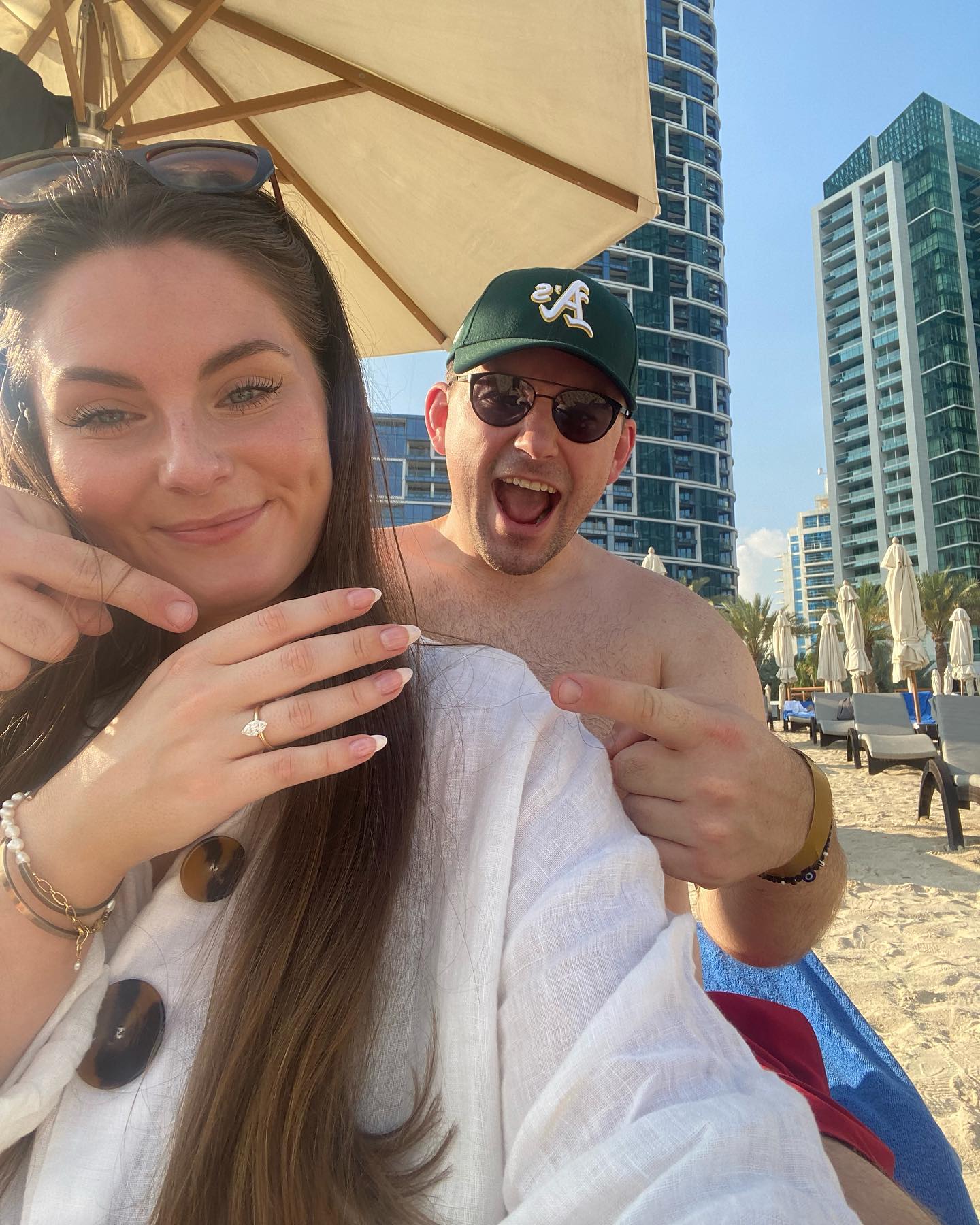 Hello, we snuck off to Dubai and… 💍