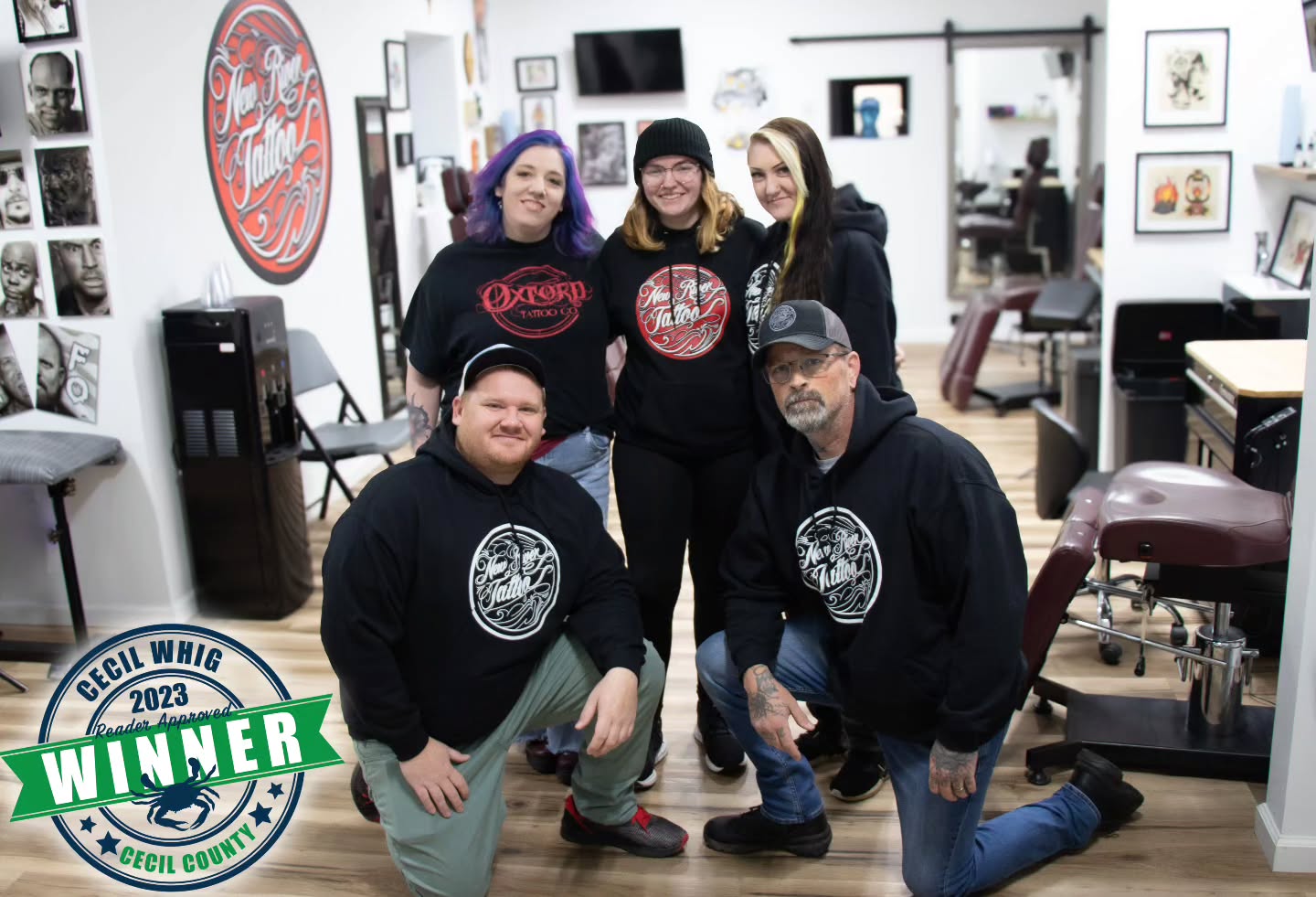 2023 Cecil Whig’s Best Tattoo Shop Winner! Thanks to all who voted and shared 🙏🏻