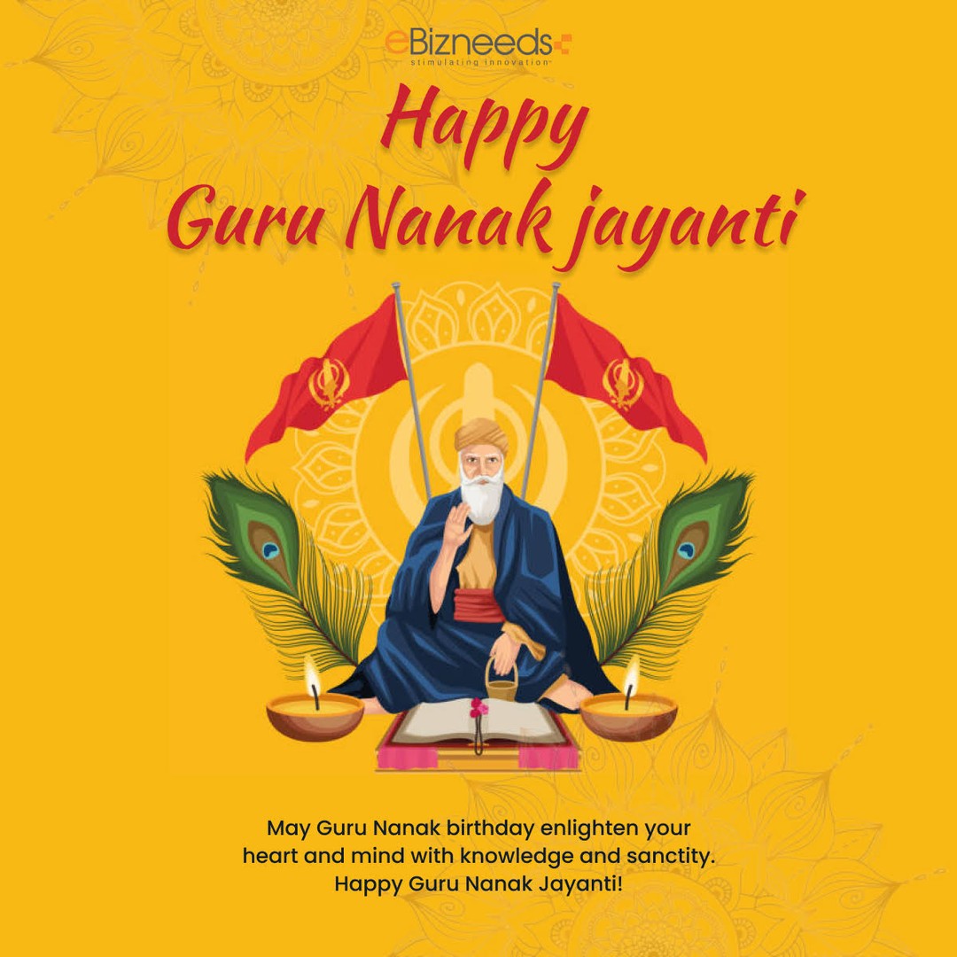 ๐ Celebrating the divine teachings of Guru Nanak Dev Ji on this auspicious Gurunanak Jayanti! ๐โจ At ๐๐๐ข๐ณ๐ง๐๐๐๐ฌ, we embrace the values of compassion, equality, and selfless service.
May the light of Guru Nanak's wisdom guide us towards unity, peace, and prosperity.
Wishing everyone a joyous #GurunanakJayanti!
#gurunanakdevji #jayanti #peace #itcompany #webservices #mobileappdevelopmentcompany #itservices #gurunanak