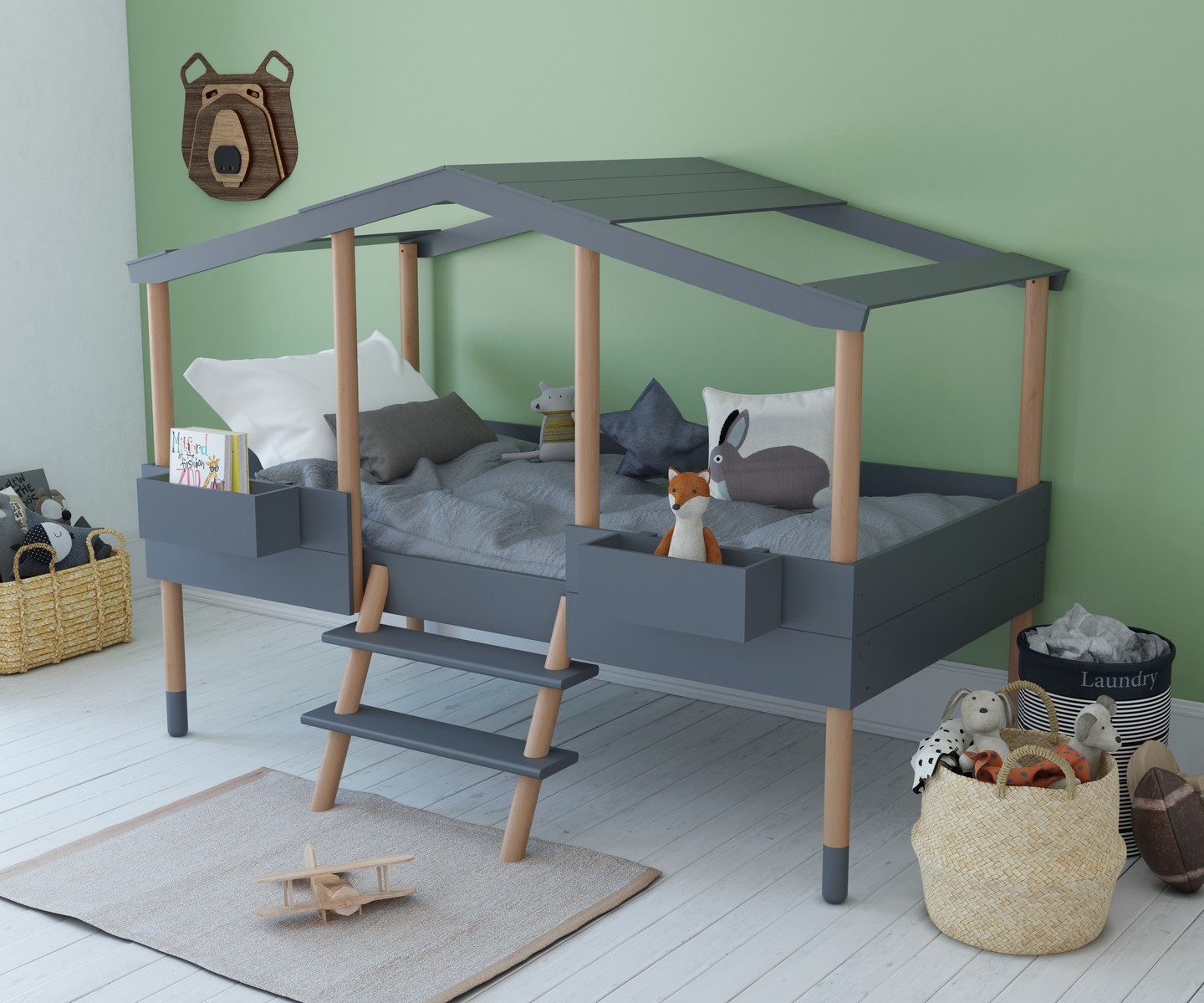 Cool room alert !! 😍
On adore cette chambre aux couleurs automnales !! 🐻🍁🦔🦊🍁
#blnkids #litpiloti #pilotibed