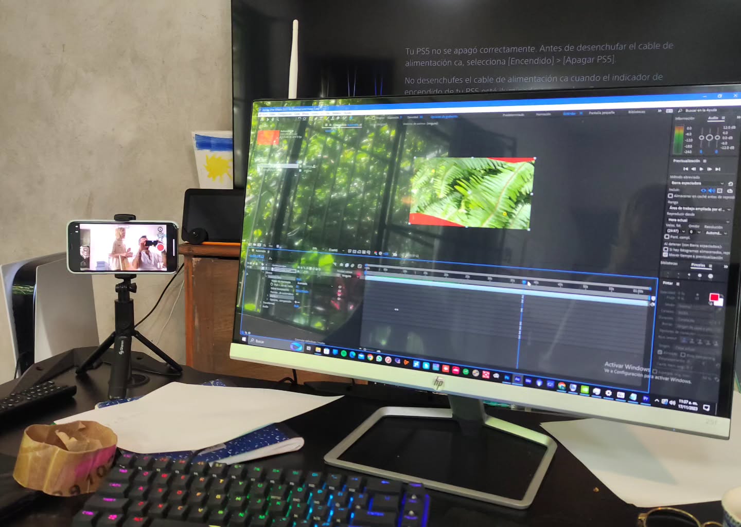 Learning some editing in premiere