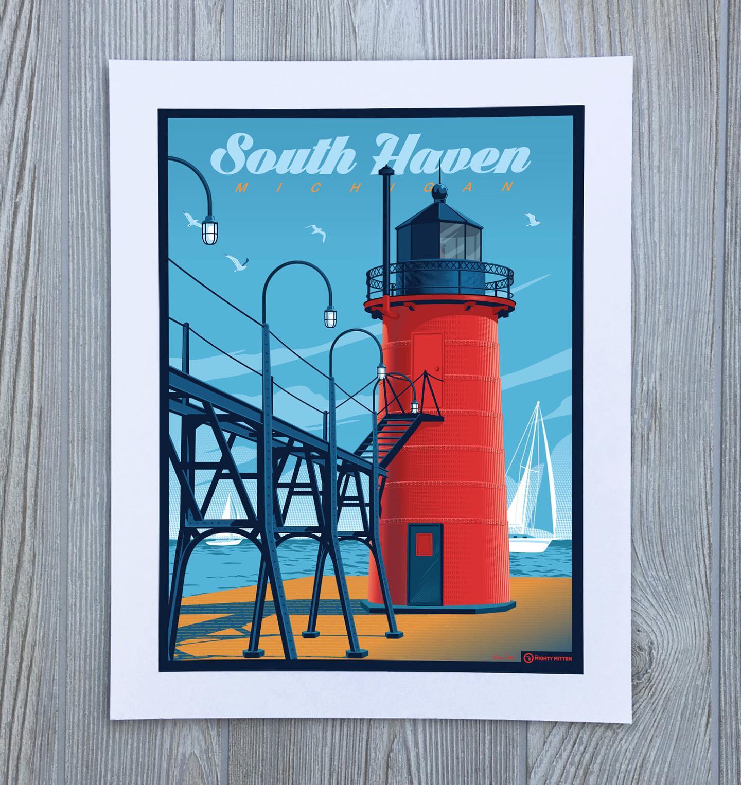 Another NEW print! The #SouthHaven light is available in the shop in five ready-to-frame sizes :-)
.
.
.
#puremichigan #themightymitten #lakemichigan #outdooradventures #midwestliving #midwestlivingmag #michigrammers #optoutside #michigan #greatlakes #lighthouse #greatlakeslocals #greatlakesstate #greatlakesloving #milakelife #michiganlighthouses #michiganders #travelingmichigan #michiganmade #michigansummer #westmichigan