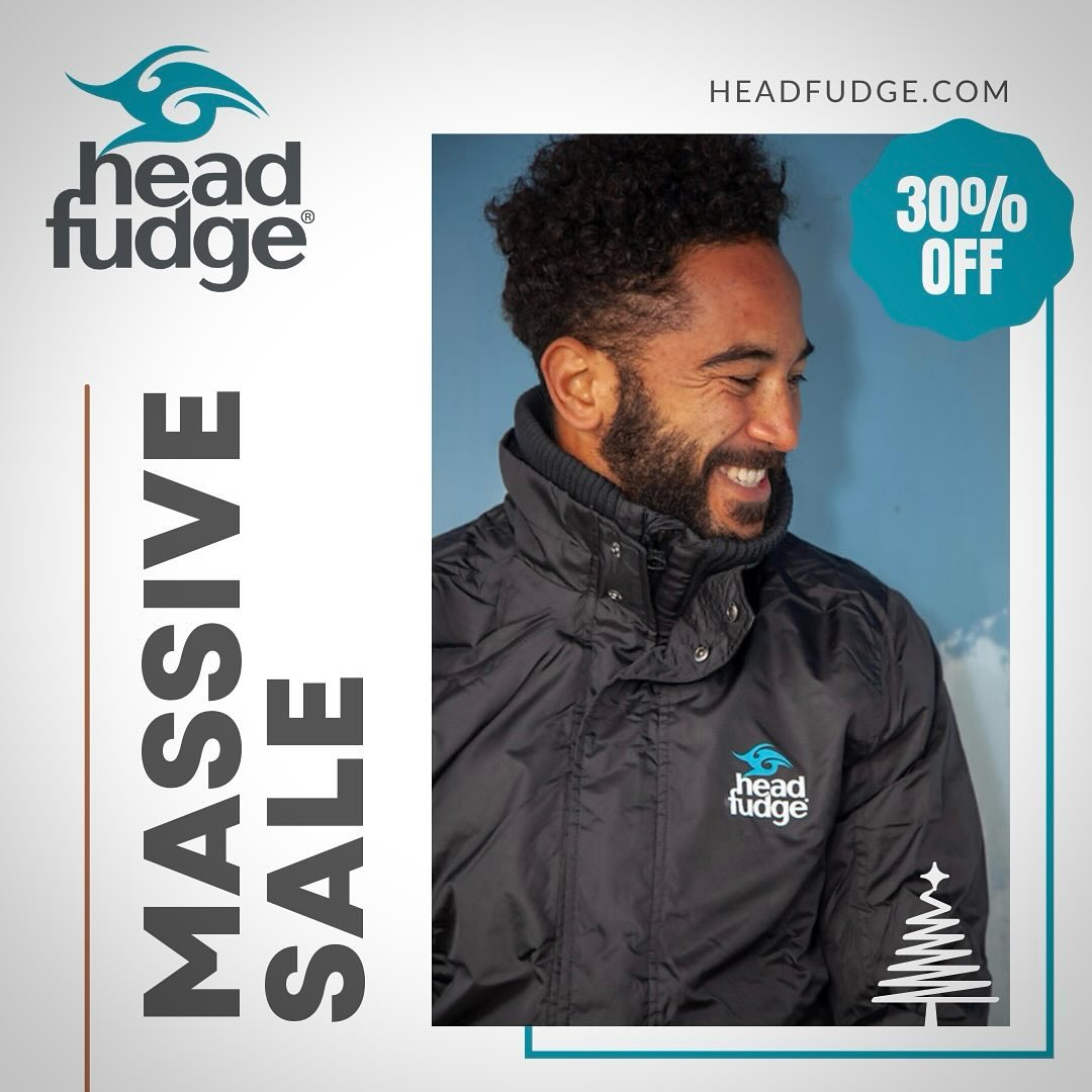 MASSIVE SALE ACROSS OUR WHOLE COLLECTION! 🎅🏻
Save up to 30% OFF on Headfudge Christmas gifts, clothes & accessories…
❄️ 20% OFF ALL HEADWEAR
Discount Code: BEANIELOVE20
❄️ 30% OFF ALL CLOTHING
Discount Code: MASSIVE30
❄️ 20% OFF ALL GIFTS
Discount Code: GIFTS20
Sale ends 14th December and while stock lasts!
Just add the chosen discount code at checkout for your Christmas savings!
headfudge.com
#wintersale #headfudgeclothing #winterfashion #beanieseason #itsbeanieweather #outdoorclothingbrand #surfyclothing #liveinthemoment #freedom #thegreatoutdoors #christmasoffers #massivesale #newforestbusiness #supportlocal #supportsmallbusiness #clothingbrand #winterwear #christmasgifts #uniquegift #rusticgifts #headfudgemoments #menswinterfashion #womenswinterfashion #keepsnug #furlinedbeanies #specialoffer #clothingbranduk #southcoastbrand #clothingforthefreespirited #smallbusinessowner