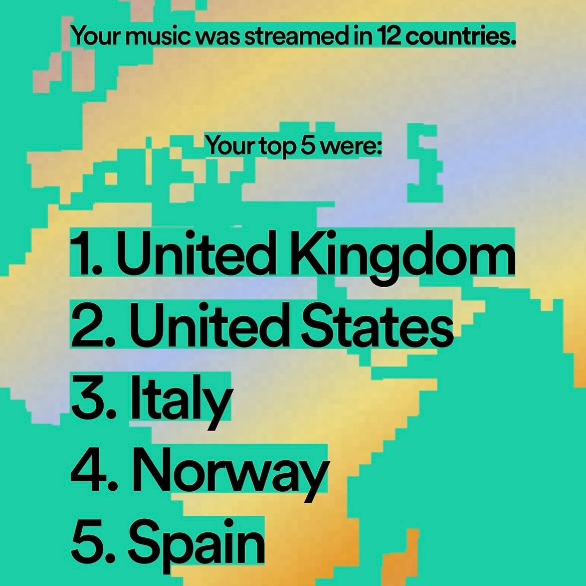 Thank you to everyone who listened to our singles this year! 🙏
Next gig is @the_water_rats in King’s Cross on Tuesday 23rd January - watch this space 💦🐀