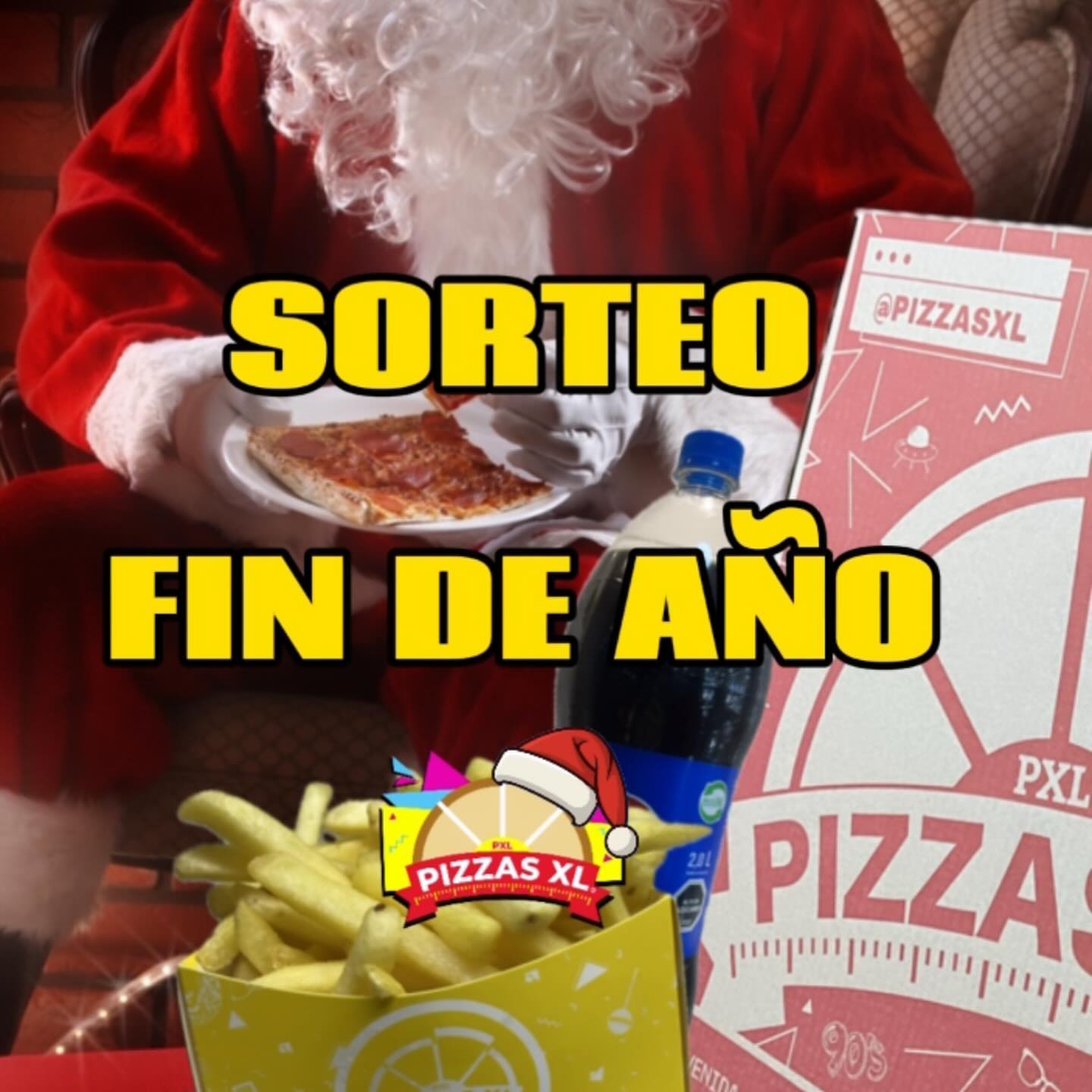 HOLA AMIG@S XL!!
Se viene tremendo SORTEO de fin de año 2023 🥳🥳
Para agradecer todo el apoyo que nos han dado día a día por preferirnos nuevamente …
X esto premiaremos a 6 personas !!
Como puedo participar ??!
• Solo deben comprar pizzas , no importa el tipo o tamaño y ya recibirán o pueden pedir su CUPÓN , el cual deben rellenar ( poner en buzón ) y seguirnos acá en Instagram YA ESTARÁN DENTRO DEL SORTEO !! 🎉🎉🎉✨✨✨
FECHA DEL SORTEO VIERNES 29 de Diciembre 🍕🍕🍕
BUENA SUERTE 🎉🎉🎉