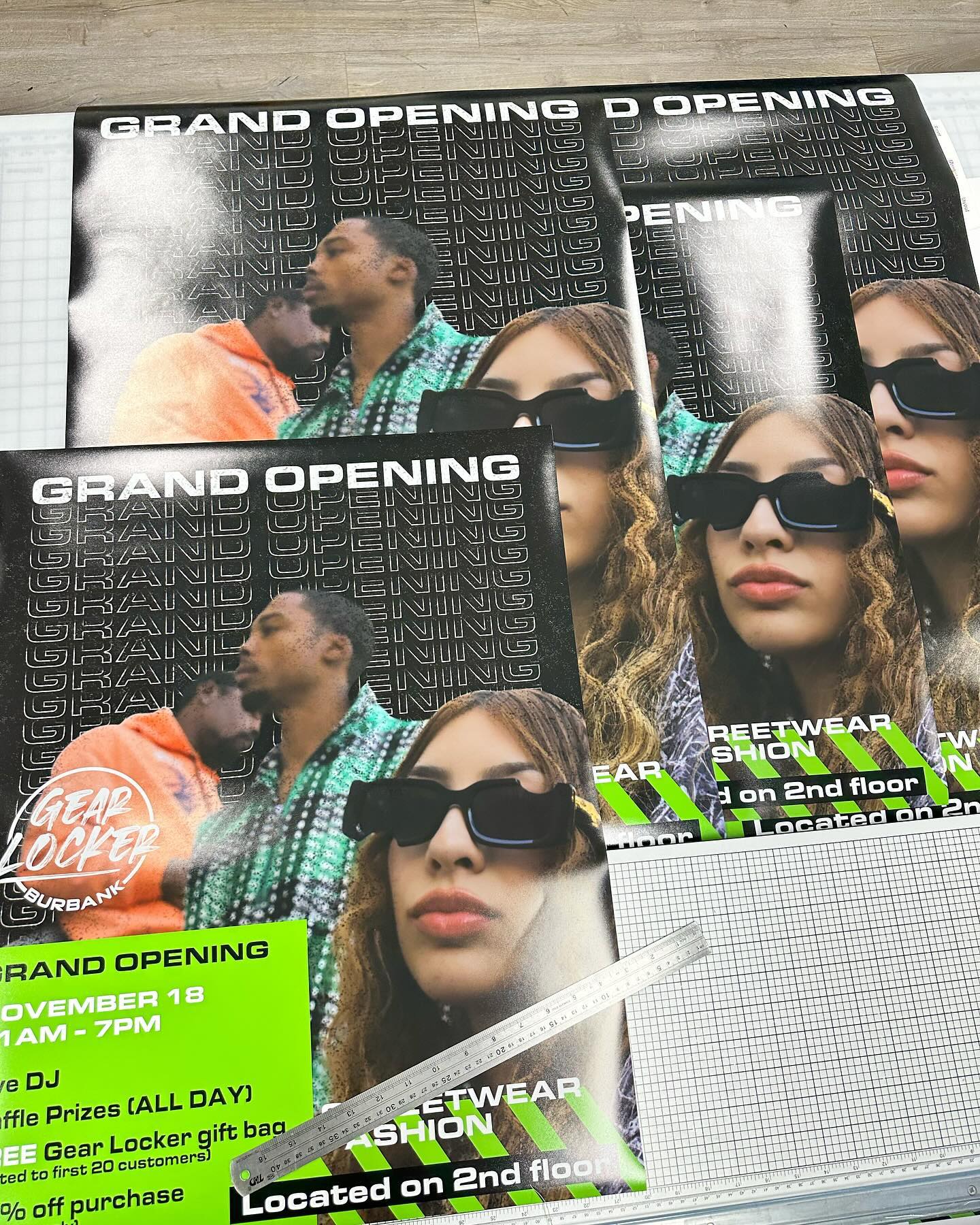 Different size flyers, posters and foamboard signs!
You have an event coming up!
We can help!
#posters #posterprints #flyer #flyerprinting #foamboard #foamboardposters #printing #fastandreliable
#morethanjustboxes