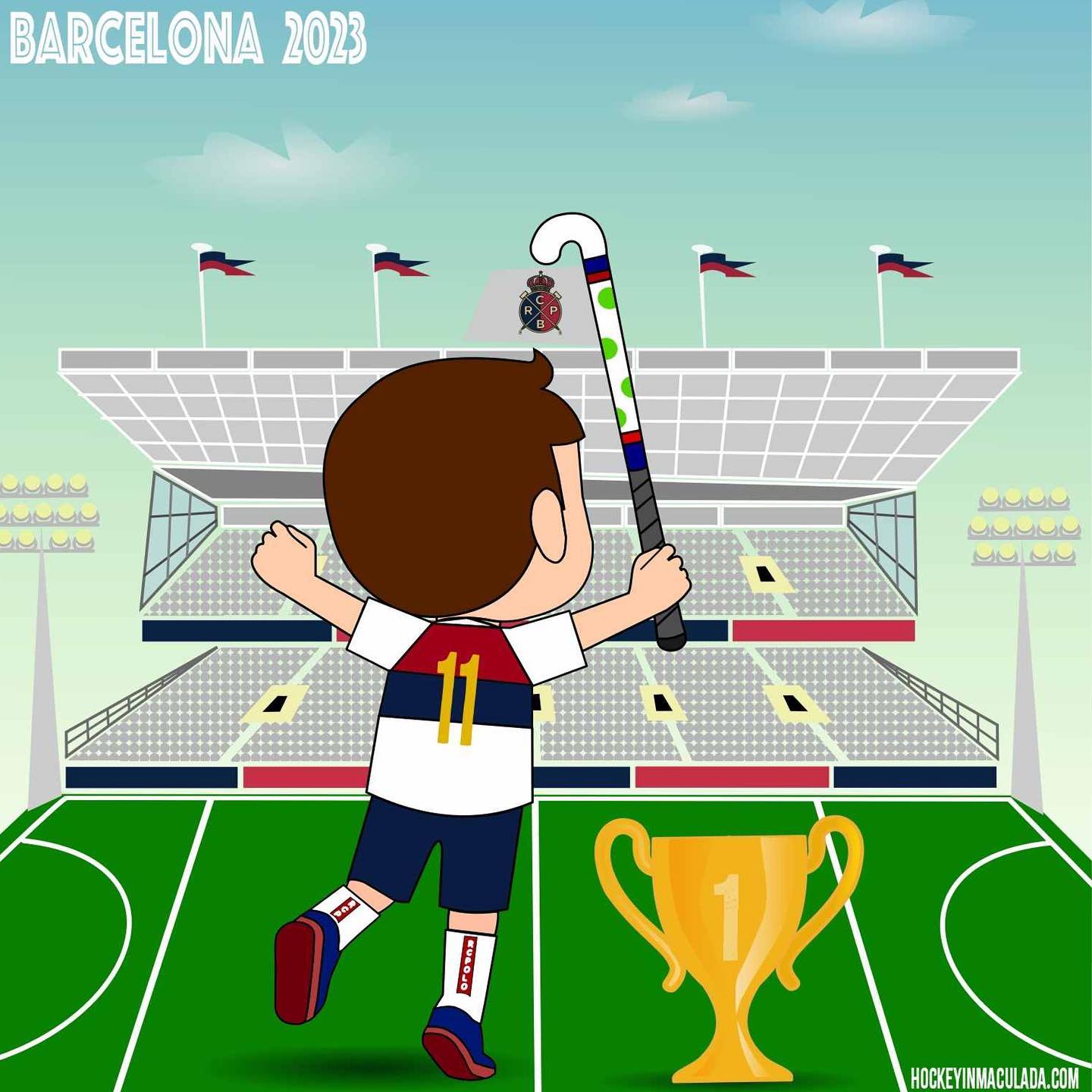 Good luck to the Spitfires U12 Girls team this weekend in Barcelona! 🏒🔥 They’re about to dominate the biggest hockey event in Europe, the Torneo Inmaculada Barcelona 2023. Bring home that victory! 🏆💪🏻