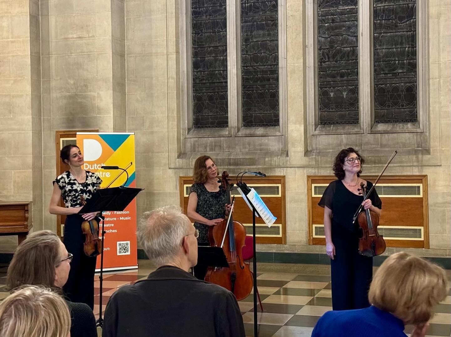 Thank you to the @dutchcentre for hosting us last night! What a wonderful place and great audience â€ïž