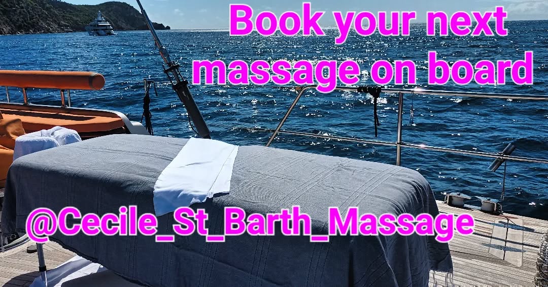 Booking : +590 690 406 701
#stbartsmassage #stbarthluxuryservices #stbartsyachtmassage #yachtstbarts #yachtservices #luxurylifestyle #yachtlife #massageyachtservices #massagewithaview #massagetherapy #massagetherapist #stbartsmasseuse #stbartsyachts #christmasinstbarts #Cecile_St_Barth_Massage