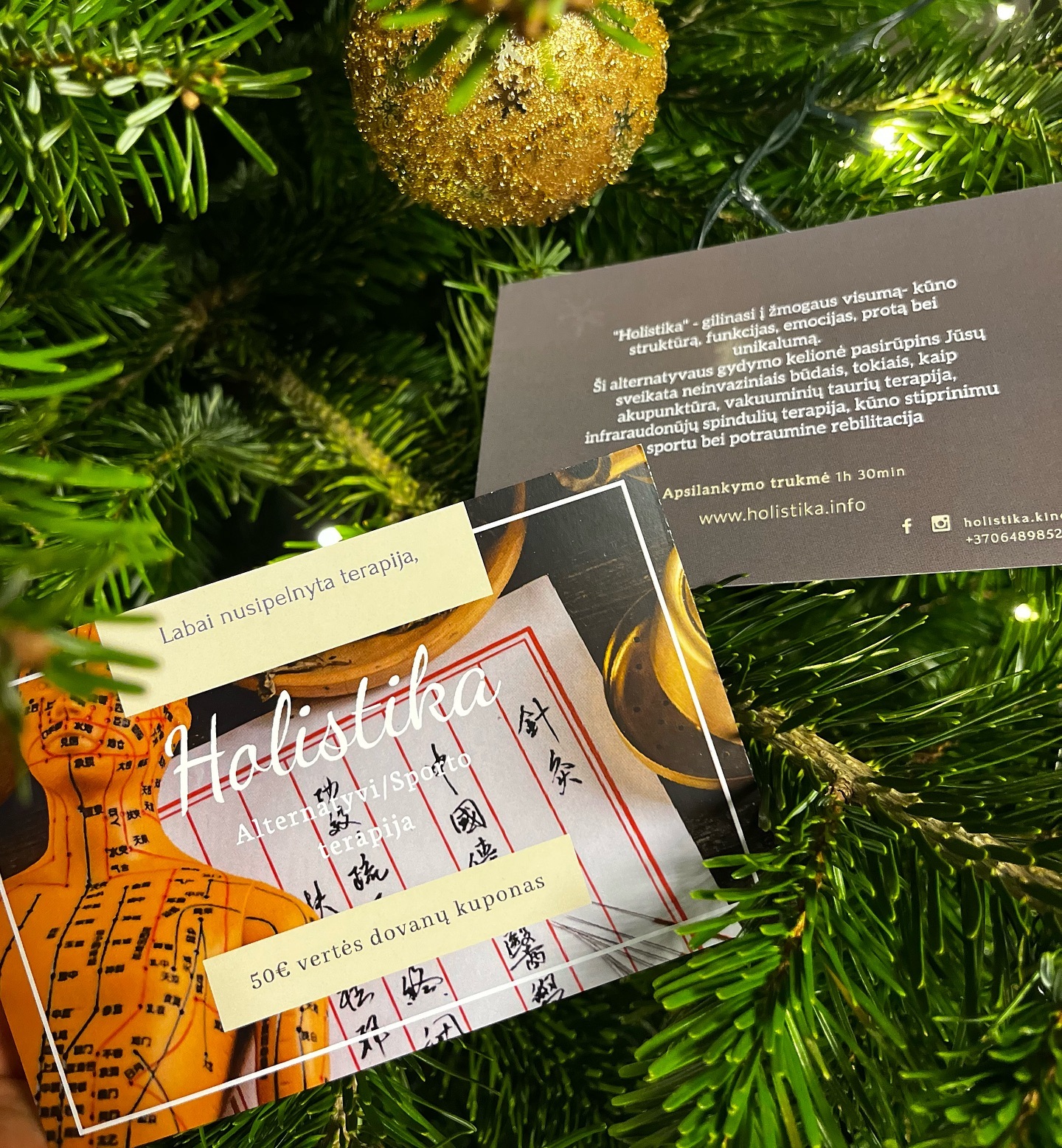 🎁Ateinančių švenčių proga- dovanokite artimiesiems naujas patirtis bei geresnią sveikatą!
Dovanų kuponą galite įsigyti studijoje.
🎄Šventinė nuolaida 45€🌟
Apsilankymo trukmė 1h 30min - kupono vertė 50€.