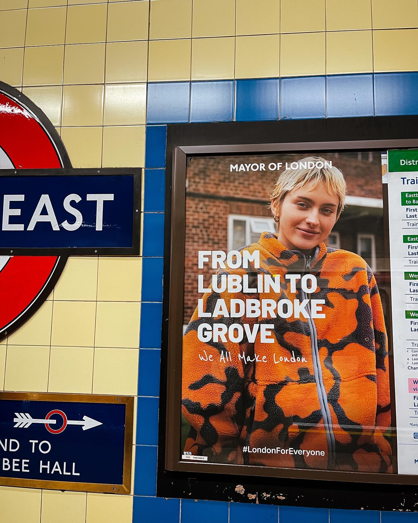 We all make London 🫶🏼 #LondonForEveryone
Ps. Lublin is a city in Poland 🇵🇱
#london #community #allequal #polesinlondon #international #afterhours #tube #underground #londonunderground #datenight #wanderer