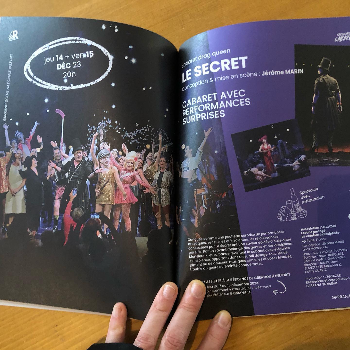 En scène avé le @cabaret.lesecret au @grrranit_sn 💋