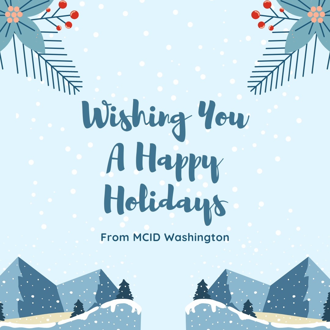MCID Washington wants to wish you and your family a happy holidays and a happy new year. We want to thank everyone who made this year’s #IVLP programs so special. Stay tuned for great new projects coming in #2024.
#seasonsgreetings
#happyholidays
#happynewyear