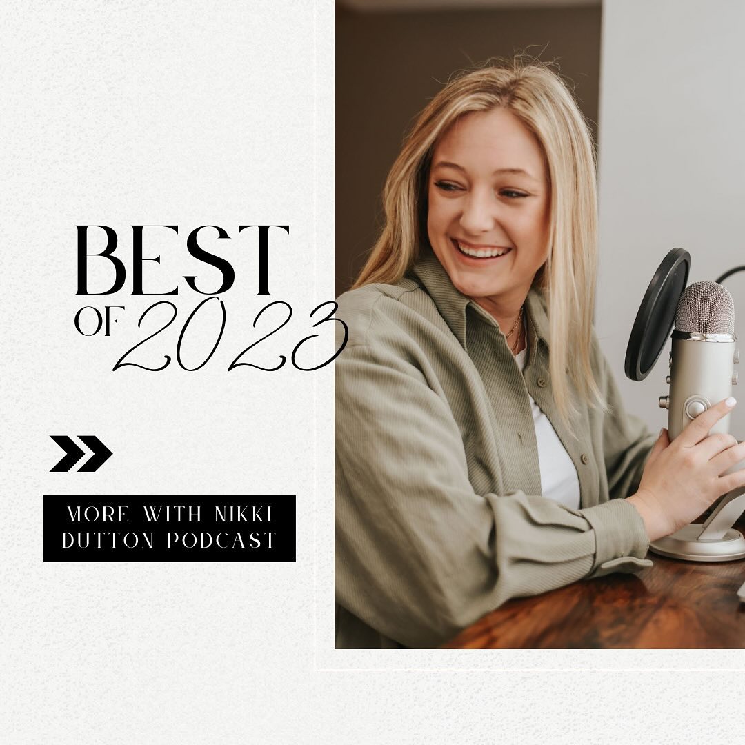 Another incredible year in the books! Thank you for every episode you’ve listened to and every guest you have celebrated. Excited to see what we continue to create in this space as we step into 2024!
**PS - these are just A FEW of my favorites from the last year. I could have included every single guest. Truly 🥲