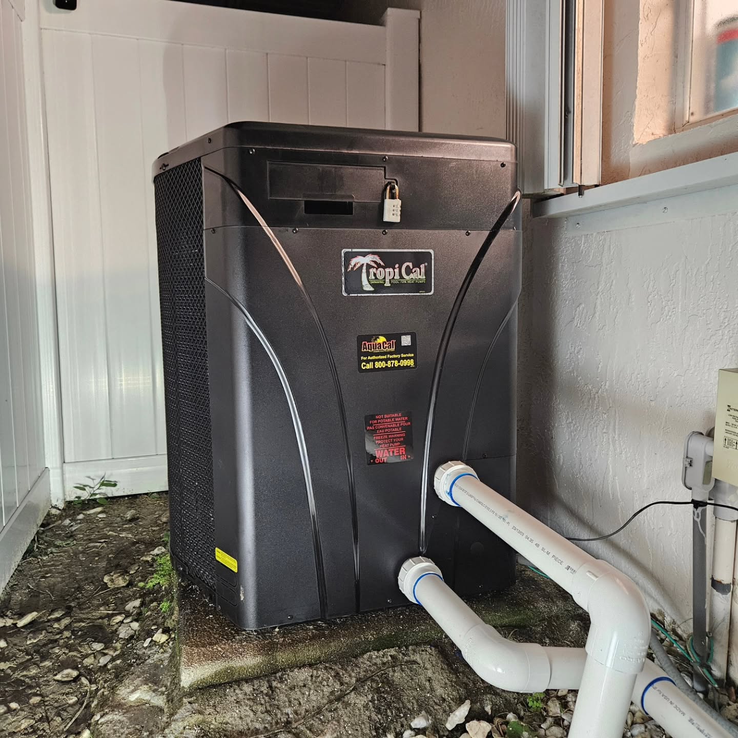 All I want for Christmas is a heated pool.