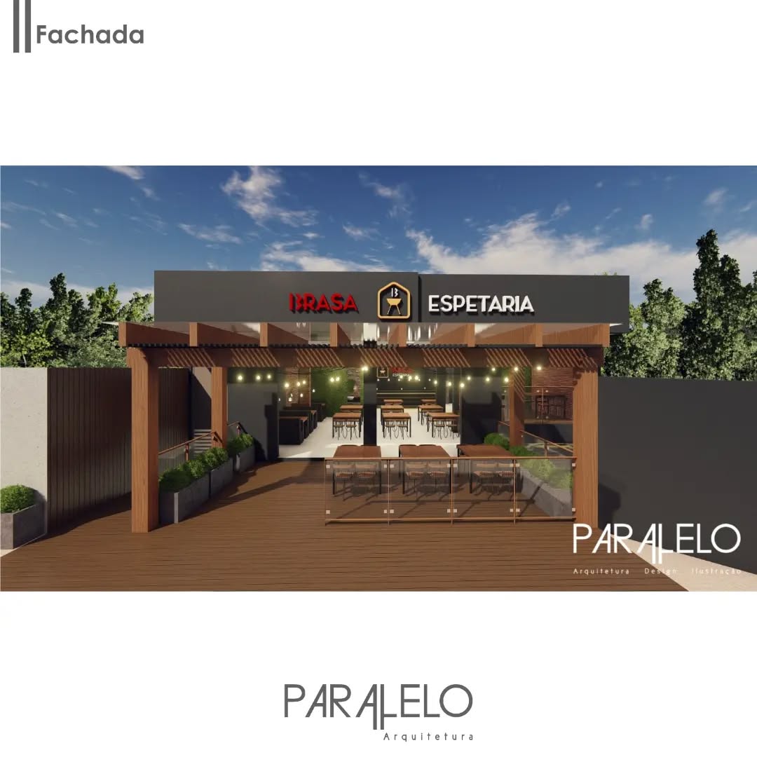 Projeto comercial da @brasa.tropical
Projeto comercial com muito estilo onde foi trabalhado os revestimentos remetendo ao rustico e moderno deixando a ambientação aconchegante. A iluminação foi projetada com luz amarela e em vários acendimentos para reforçar o conceito do projeto.
A arquitetura permite que o espectador viva uma variedade de experiências durante sua permanecia no local, enquanto escolhe o que ira comer, aguardando uma bebida no bar, pedir pratos da cozinha, desfrutando de um jardim vertical sentado confortavelmente e socializando entre família e amigos.
A conexão entre a arquitetura e os sentidos humanos se tornam essências nesse tipo de projeto.
Uma experiência única. Conta para gente, ja foram la conferir essa novidade?
🍢🍤🥩🍗🍖🥓
#projeto #obra #ap #itauna #escritorio #3d #design #paralelo #arquiteto #construçãocivil #revit #lumion #decoração #brumadinho #minasgerais #belohorizonte #comercio #projetocomercial #churrasco #churrascaria #espetaria #drinks #familia #amigos #drone #fotografia #arquitetura #projetochurrasqueira #projetoespetaria