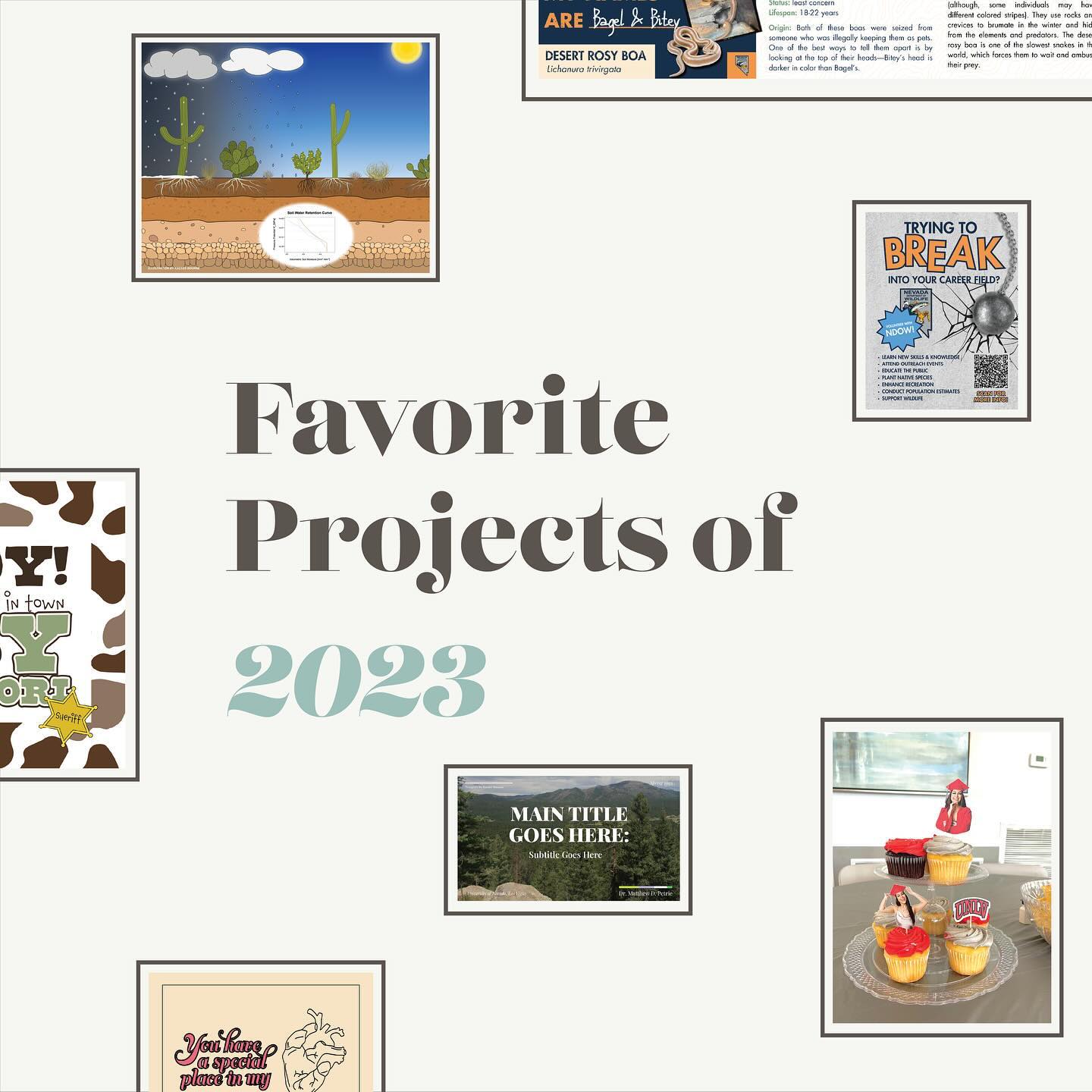 Got to create a lot of cool things this year!! Already feeling super inspired for 2024 🥹