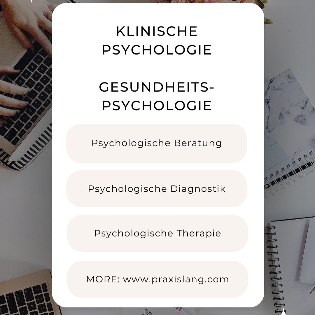 #psychologie #klinischepsychologie #gesundheitspsychologie #praxislang