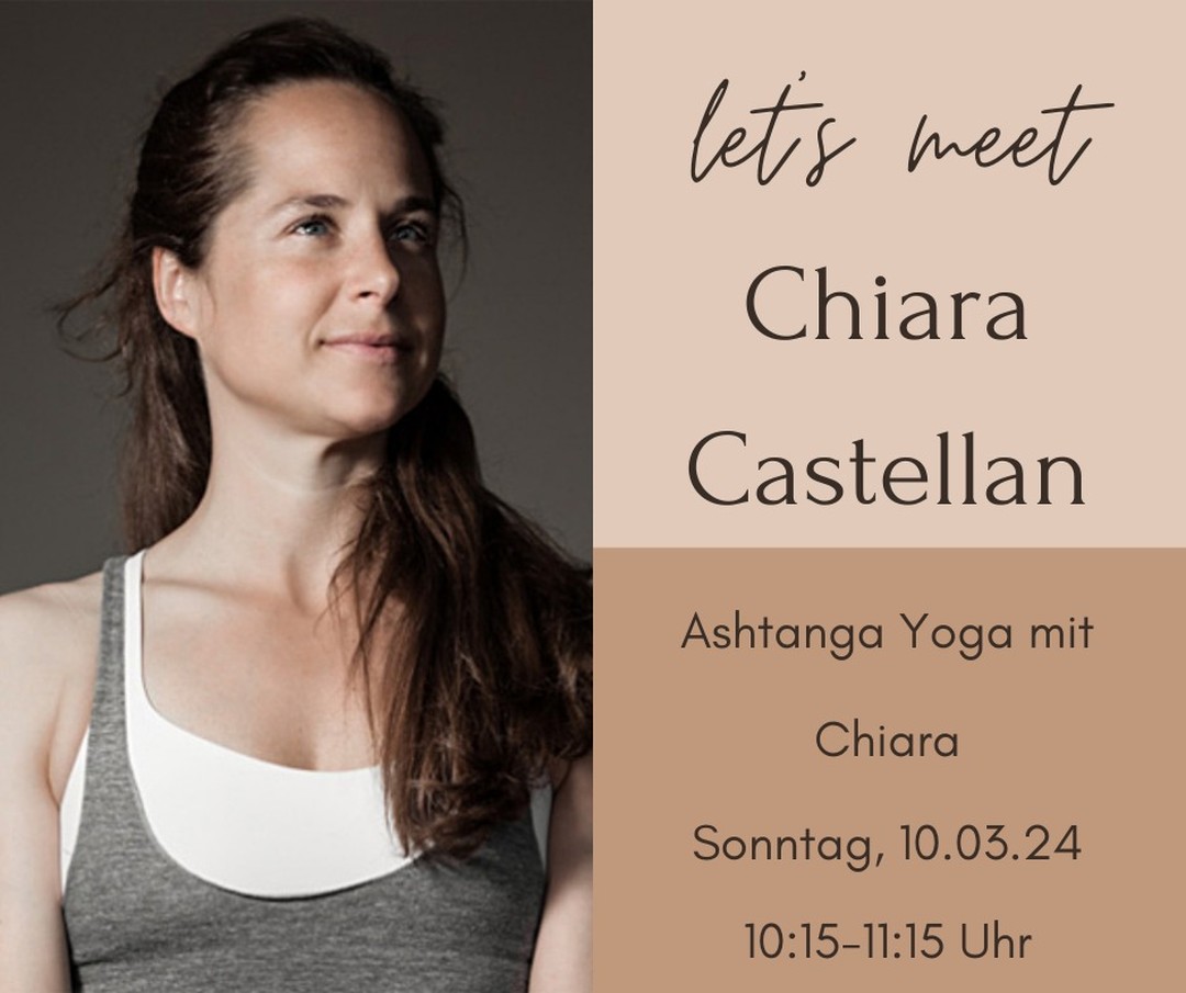 Chiara Castellan ist in Zürich geboren und aufgewachsen und studierte Architektur an der ETH Zürich. Seit 1995 erforscht sie Yoga und seit 2006 unterrichtet sie. Chiara ist eine Authorisierte Level 2 Ashtanga Yoga Lehrerin sowie dipl. Yogalehrerin E-RYT® 500 (Yoga Alliance).
Chiara bereichert die Om Days am Sonntag, 10. März 204 um 10:15 Uhr mit ihrer 60-minütigen Ashtanga Yoga Klasse und lässt ihr vertieftes Wissen einfliessen.
Wolltest du Ashtanga schon lange mal ausprobieren oder praktizierst du bereits Ashtanga Yoga - dann lass dir die Stunde mit Chiara nicht entgehen.
@ccastellan
#yogafestival #yogaaarau #yogaaargau #ashtanga #yogaliebe #yoga #yogapractice #meditation #pranayama #yogateacher #yogastudent #aarau