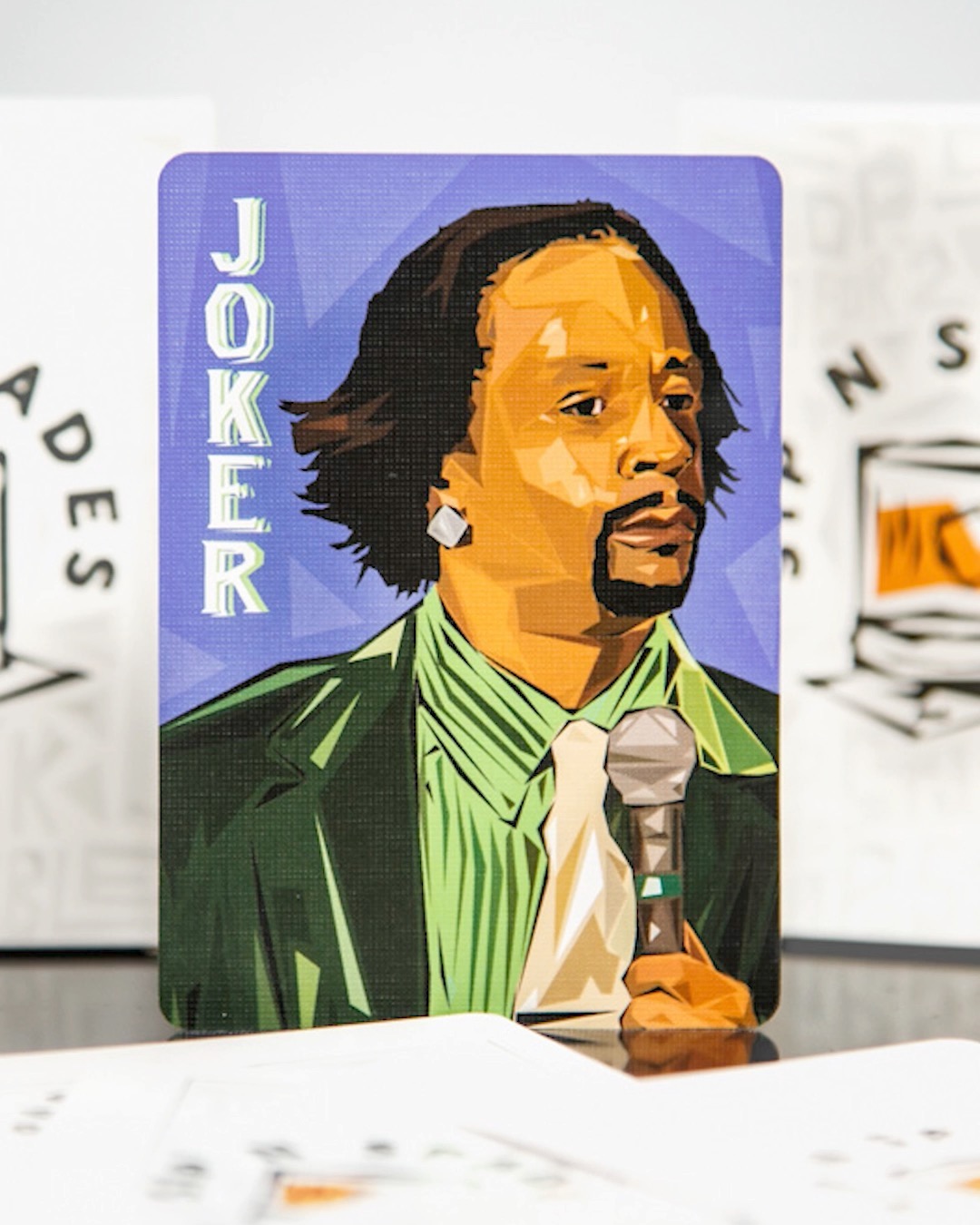 😂 We heard our Little Joker Katt Williams is stirring things up! Our Sip N Spades Playing Cards are for the culture and Katt has kept it real from day one! Grab a deck at the link in our bio to see what other icons we've paid homage to and add some spark to your game nights! #SipNSpades #KattWilliams #Spades #PlayingCards #LittleJoker #ClubShayShay