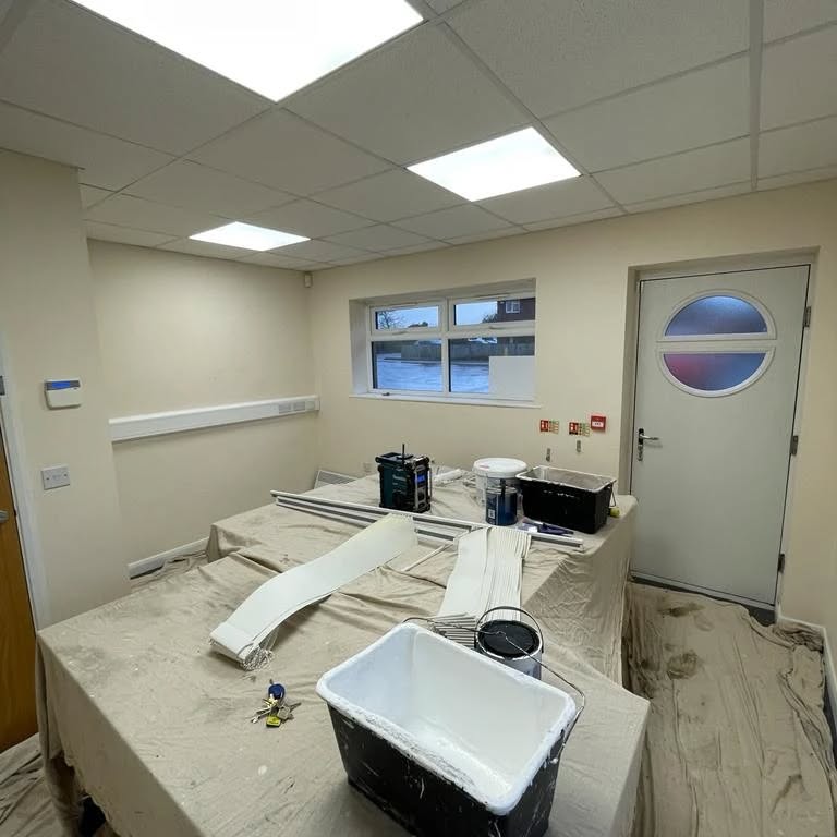 Office refresh ready to kick start 2024!
.
.
#PritchardPropertyService
#PaintingAndDecorating
#DecoratorLife
#HomeImprovement
#InteriorDesign
#TransformYourSpace
#ExpertPainting
#DecorInspiration
#HomeRenovation
#WallArtistry
#ColorfulSpaces
#ProPainters
#CustomDecor
#QualityCraftsmanship
#HomeMakeover
#PropertyRevival
#DecoratedOffice
#DesignGoals
#PrecisionPainting
#ProfessionalDecorators