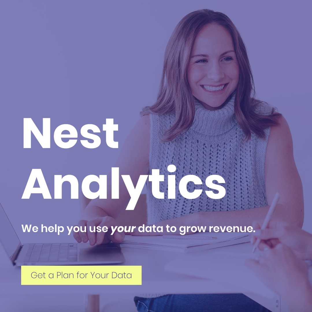 What does "Get a Plan for Your Data" really mean?
Lighting is important for a building. Without lights, we can't see to do things at night or in the morning. We could say light bulbs help us to get things done in our homes.
The same is true for data. Data lights up opportunities in our business and helps us get things done. But, in the same way that an electrician needs to wire a building for lights, an analyst needs to wire your digital properties for data collection.
That's what Nest Analytics does! We do the electrician work behind-the-scenes so you can use your data. No one flips on a switch without an electrician coming first, and no one views a multi-channel dashboard with an analyst doing the work first.