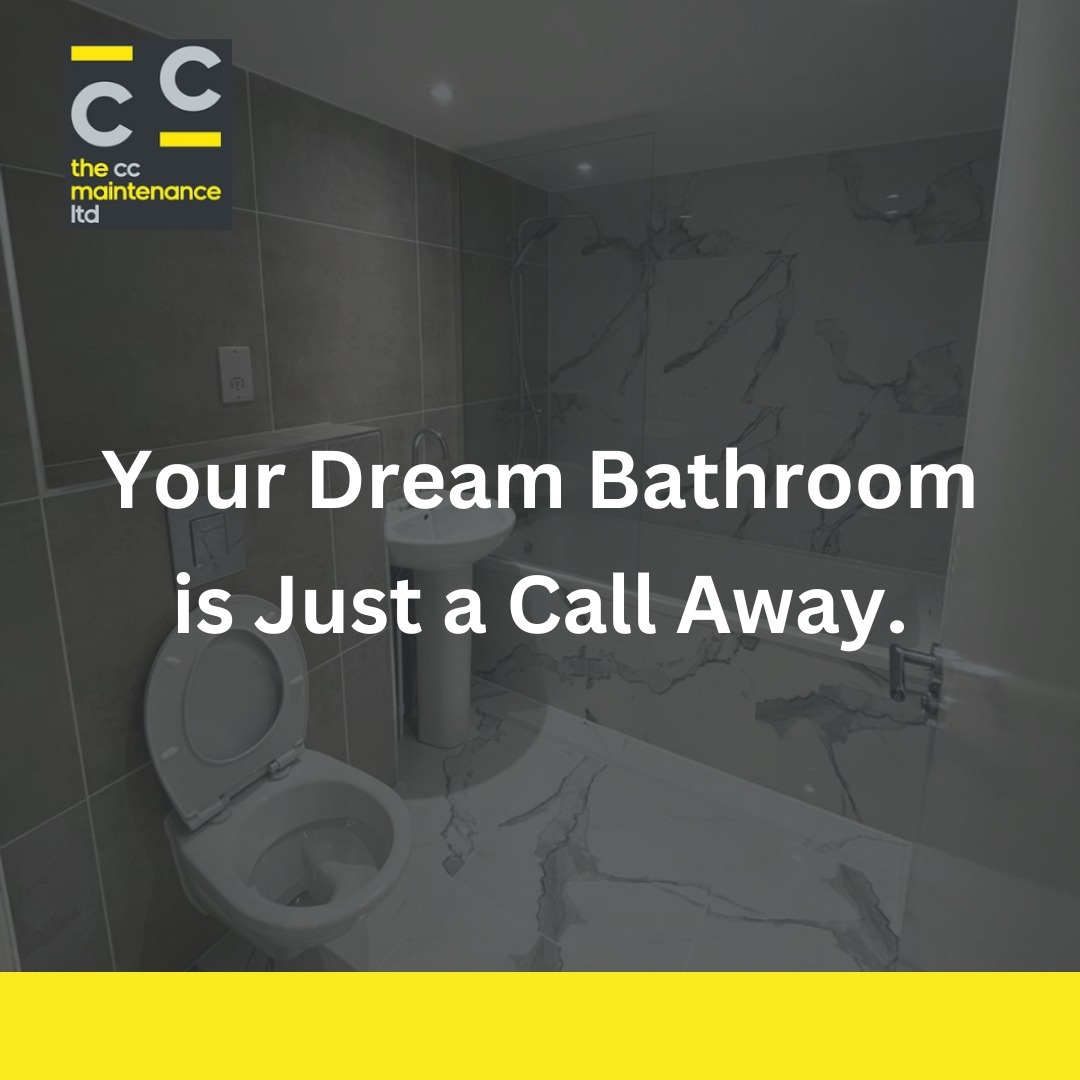 Transform your bathroom with The CC Maintenance Ltd.
Our expert craftsmen specialise in creating stunning and functional bathrooms.
Contact us today for a free consultation and let's get started.
Your dream bathroom is just a call away.
020 8092 2060 | info@theccltd.co.uk
#BathroomRenovation #TheCCMaintenance #MaintenanceLondon #BuildingMaintenance #MaintenanceExperts #Excellence #London #Hertfordshire