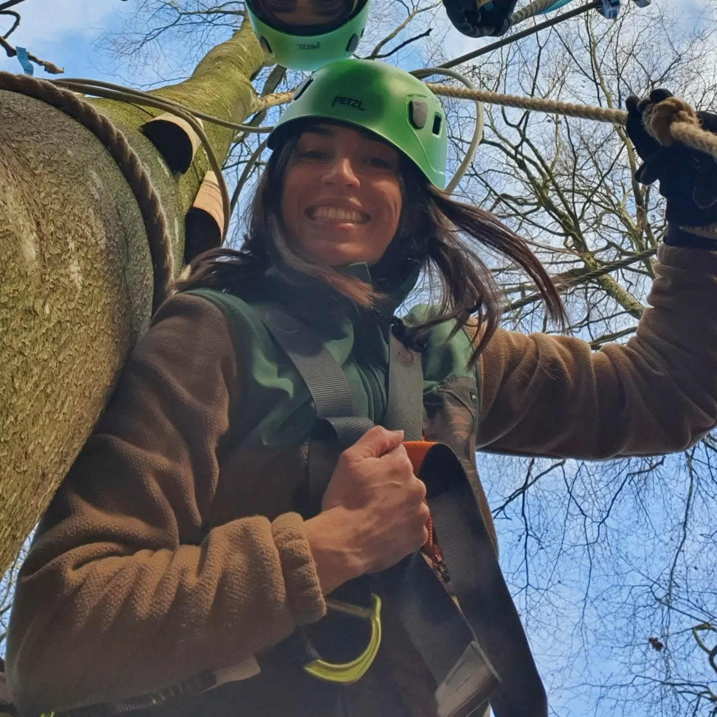 Swinging in the trees 😃 @adventurebristol
A gorge crisp morning for hanging out on the high ropes course. 🧗♀️
#fitwellmove #adventurebristol