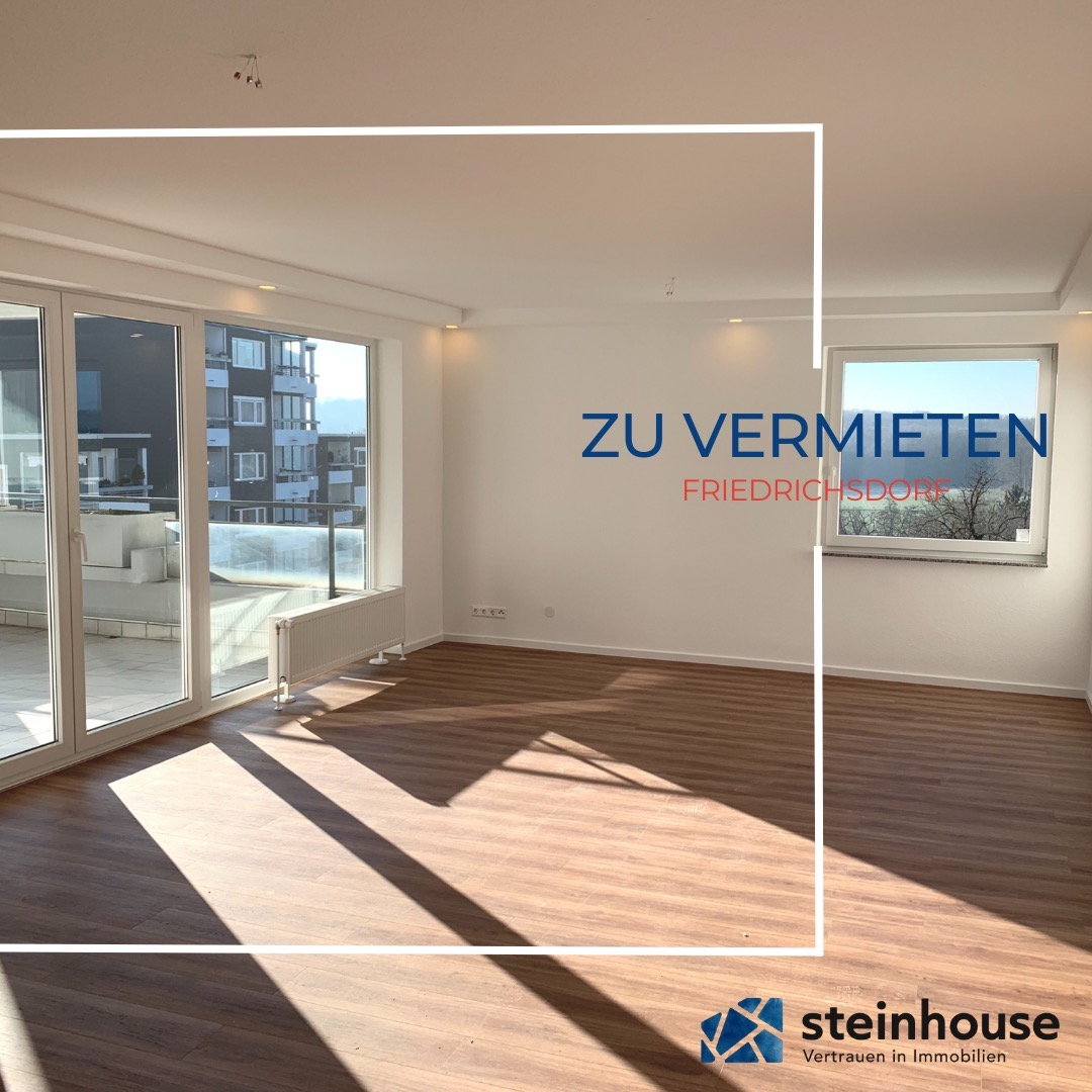 VERMIETET!
Diese schicke 2-Zimmer-Wohnung wurde 2023/2024 aufwendig modernisiert, sodass es sich um einen Erstbezug nach Sanierung handelt. Die Wohnung befindet sich im 6. Obergeschoss einer sehr gepflegten Wohnanlage und ist bequem mit dem Personenaufzug zu erreichen. Besonderes Highlight ist die riesige Loggia, von der aus Sie einen tollen Blick über die Felder und in den Taunus haben.
INTERESSE? Dann kontaktiere uns:
📞 +49 (0) 6172 593 69 12
✉️ immobilien@steinhouse.de
#immobilien #realestate #makler #badhomburg #oberursel #friedrichsdorf #königstein #kronberg #neuanspach #wehrheim #usingen #hochtaunus #taunus #rheinmain
#germany #zuhausegesucht #haus #wohnung #grundstück #kapitalanlage #büro #wohnung #wohnungzurmiete | #steinhouse
#steinhouseimmobilien