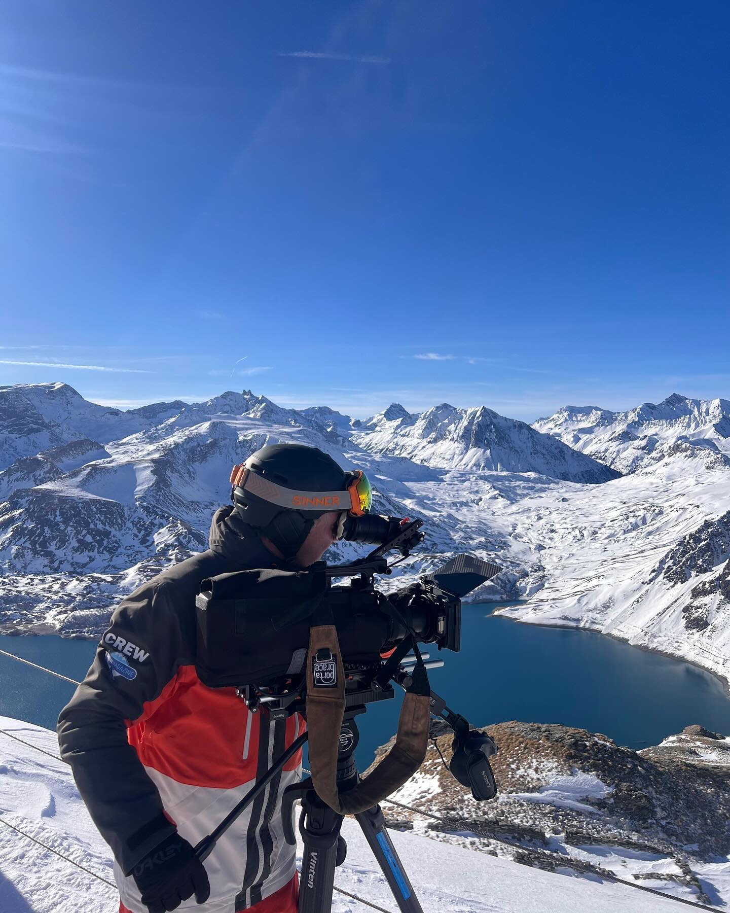 En de opnames voor Snowmagazine zijn weer in volle gang #snowmagazine #rtl4 #wintersport