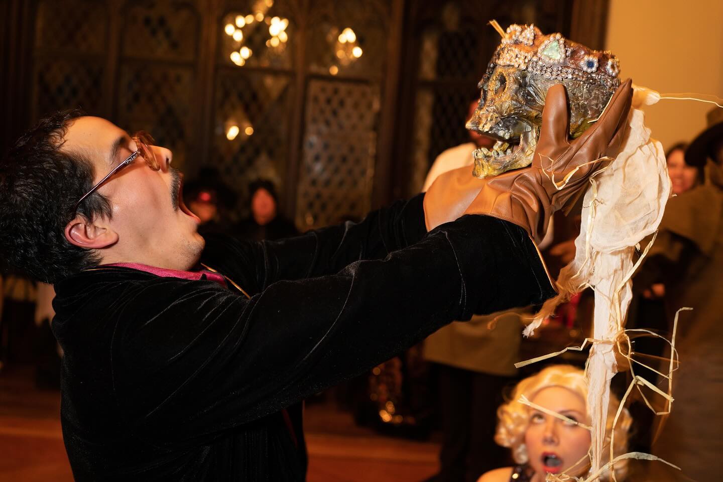 Come see the gifts that Archie gets. The Birthday Party March 2024. An intimate theatrical event at a secret location. Info and tickets raraavispro.com link in bio #secretplace #immersiveartexperience #stayquiche