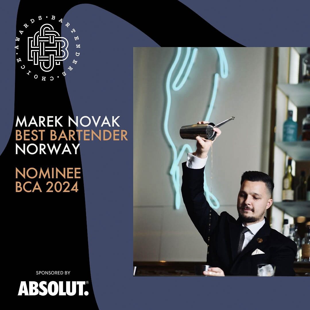 I’m humbled and very thankful to all judges who nominated me and Othilia this year on the Bartenders Choice Awards and Congratulations to all the other nominees. It has been an eventful year and we have managed to achieve so much at the Grand Hotel Oslo and my words can hardly describe how lucky I feel to be able to work with such a great F&B team. Thank you also to all of our guests who visited us last year, suppliers, and last but not least, our hotel director, hotel leader group and Scandic Norway F&B leaders for seeing Grand Hotel Oslo and supporting our crazy ideas and menus. Without you, none of this would have been possible.
Tusen takk! 🙏
📸: @mostafaghoniem
@bartenderschoiceawards
@grandhoteloslo
@scandichotels