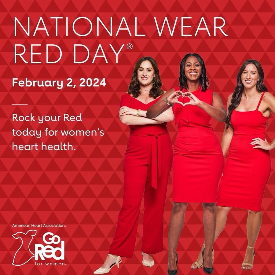 Today is National Wear Red Day AND the official launch of Gut, Heart, and Soul! Check out the blog for today’s launch and Wear Red Day at www.gutheartsoul.com