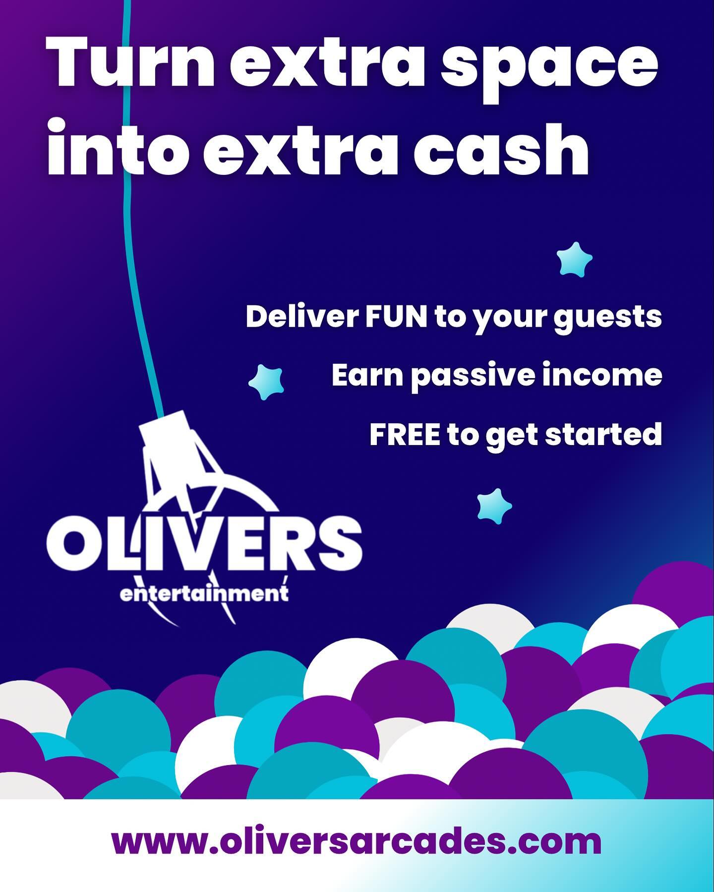 Attention Orlando Area Businesses! Turn Extra Space into Extra Cash with a FREE Claw Machine! We take care of everything while you enjoy passive income!💰Contact us to learn more: oliver@oliversarcades.com
#clawmachine #orlando #boba #tea #arcade #passiveincome #smallbusiness #shoplocal