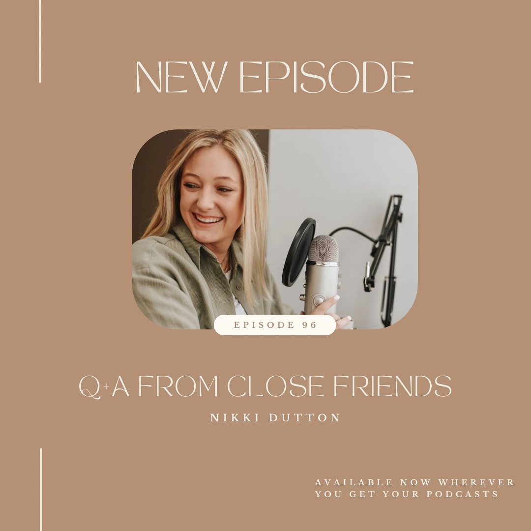 This episode introduces you to a little bit of the magic behind much of what I do — my Dream Team. A group text of some of my favorite and most trusted people in life that cover me in prayer when I’m speaking and help me workshop the podcast (among a ton of other things).
This conversation includes a couple questions via voice memo so you can hear from them directly — the best of the best!
To show a little love, tag a member of your dream team in the comments below 🫶🏼
Listen anywhere you find your favorite podcasts ✨