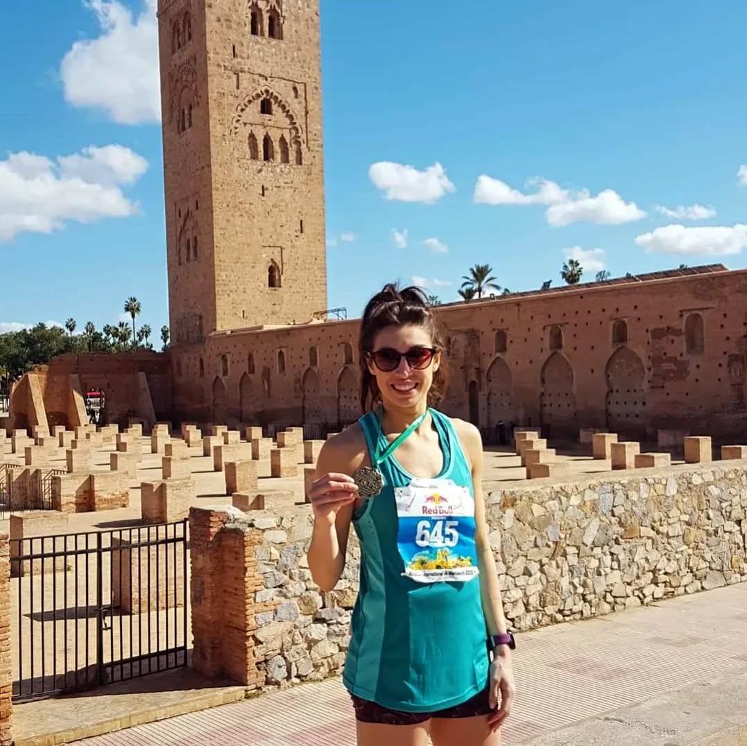 Marrakeah Marathon - Throw back to end Jan 2020 🏃🏻♀️
For me, running is about exploring and seeing new places so this was a great choice.
An awsome event and pleasing results with a maximum effort push right through the finish line. 🏁
Things I learnt:
Training consistently through the UK winter with a goal in mind makes the dark and wet much more manageable. Face the elements. 🌦
Wear all your kit for the race on training runs...my last minute decision for thin, non-running socks had me with blisters after 3kms 😂
Check your alarm has changed to local time...would have missed the start if it weren't for my travel/run buddy 😬
Identity possible chafe areas in training & tape them up. (It was the bra line for me)
All went very well on the day and almost sticking to my training plan other than a bout of tummy upset being unable to complete the longest training run in the lead up. However I was already fit, steong and with good nutrition as standard, a huge help (and often the hardest bit) prior to starting my final 20 weeks 'training plan'. 🥗🥘🍴
Expect ups and downs and factor in the time for missed training. It's life and things can get in the way. 📈
#fitwellmove #NGWSD2024 #womeninsport #marathon #Marrakechmarathon #womensrunning #personaltrainingbristol #femalefitnesscoach