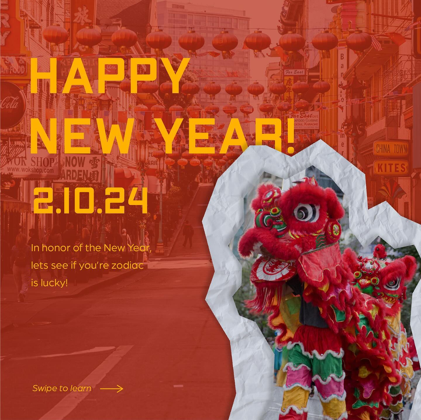 Happy Lunar New Year! 🐉 See if you’re lucky in 2024 👀 Make sure to like, comment and follow for more
#lunarnewyear #yearofthedragon #zodiac #graphicdesign #chinese #korean #vietnamese #photography #horoscope