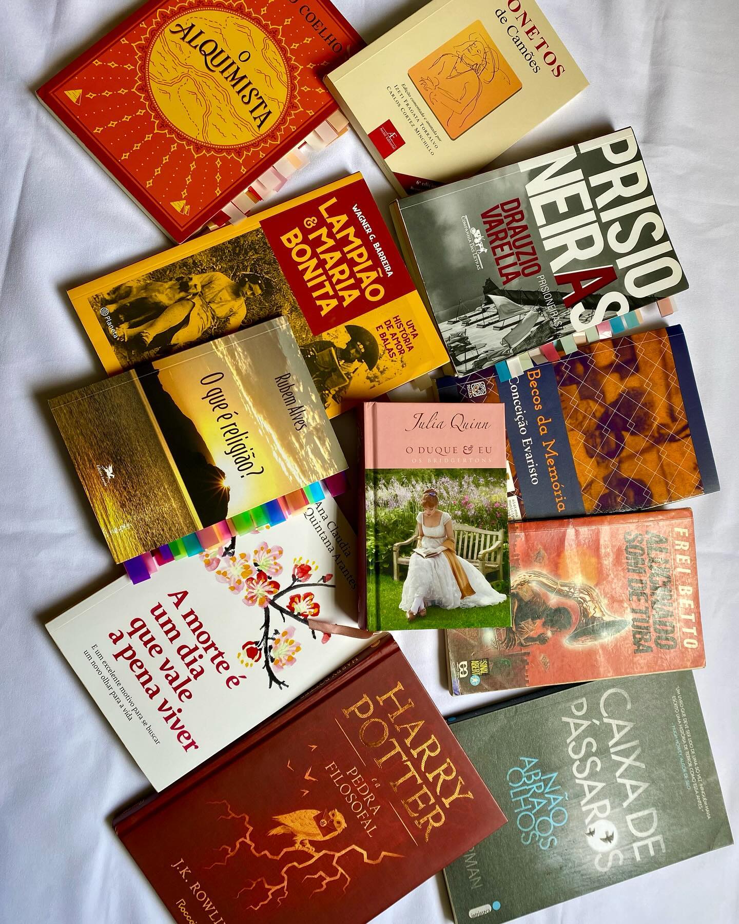 🎊Leitura de carnaval!🎊
Caro leitor, o carnaval está chegando e se você não é o tipo que gosta de curtir com a galera na folia, segue a dica de 11 livros fininhos para ler durante esse feriadão dentro do recinto de calmaria da sua casa. Escolha o seu e tenha um ótimo carnaval.
🚔PRISIONEIRAS - Drauzio Varella: Nesse livro que retrata a vida das prisioneiras na Penitenciária Feminina da Capital - Carandiru, mostrando uma realidade desconhecida.
🏠BECOS DE MEMÓRIAS - Conceição Evaristo: Um livro emocionante que retrata o cotidiano de uma favela da década de 90, em São Paulo, pelo olhar de uma menina.
🎷ALUCINADO SOM DE TUBA - Frei Betto: O olhar de um menino que, com tão pouca idade, mora na rua no centro de São Paulo.
🐦⬛CAIXA DE PÁSSAROS - Josh Malerman: Um suspense, adaptado pela Netflix, conta como temos que lidar com algo que não podemos ver para lutar pela própria vida.
⛰️O ALQUIMISTA - Paulo Coelho: quer mudar de vida? Pois esse é o livro para você. Um homem que vai em busca de um tesouro que não sabe o que é, simples assim.
✍️SONETOS DE CAMÕES - Luís de Camões: nada como passar o carnaval entrelaçado pela escrita poética com esses sonetos.
🌵LAMPIÃO E MARIA BONITA - Wagner G. Bareira: vamos para o sertão brasileiro descobrir mais sobre o casal mais famoso do Brasil. O que o Cangaço uniu, o homem não separa.
✝️O QUE É RELIGIÃO? - Rubem Alves: Se você quer uma resposta para essa pergunta, não leia esse livro.
💞O DUQUE E EU - Julia Quinn: Um romance que se passa na idade média, entre o maior clichê que temos, a mocinha e o cara mal-encarado, mas que, no fundo, é um fofo.
🧙♂️HARRY POTTER - J. K. Rowling: O que podemos dizer de um dos maiores clássicos já feitos? Se ainda não leu, leia.
🪦A MORTE É UM DIA QUE VALE A PENA VIVER - Ana Claudia Quintana Arantes: a morte um dia chega, e quando chegar é melhor estar preparado.
#Carnaval #carnaval2024 #feriado #descanso #bookstagram #books #resenha #resenhaliteraria #dicasdelivros #livros #harrypotter #livrosemaislivros #amorteéumdiaquevaleapenaviver #oduqueeeu #oqueéreligião #lampiaoemariabonita #sonetosdecamões #alquimista #acaixadepassaros #becosdememória #prisioneiras