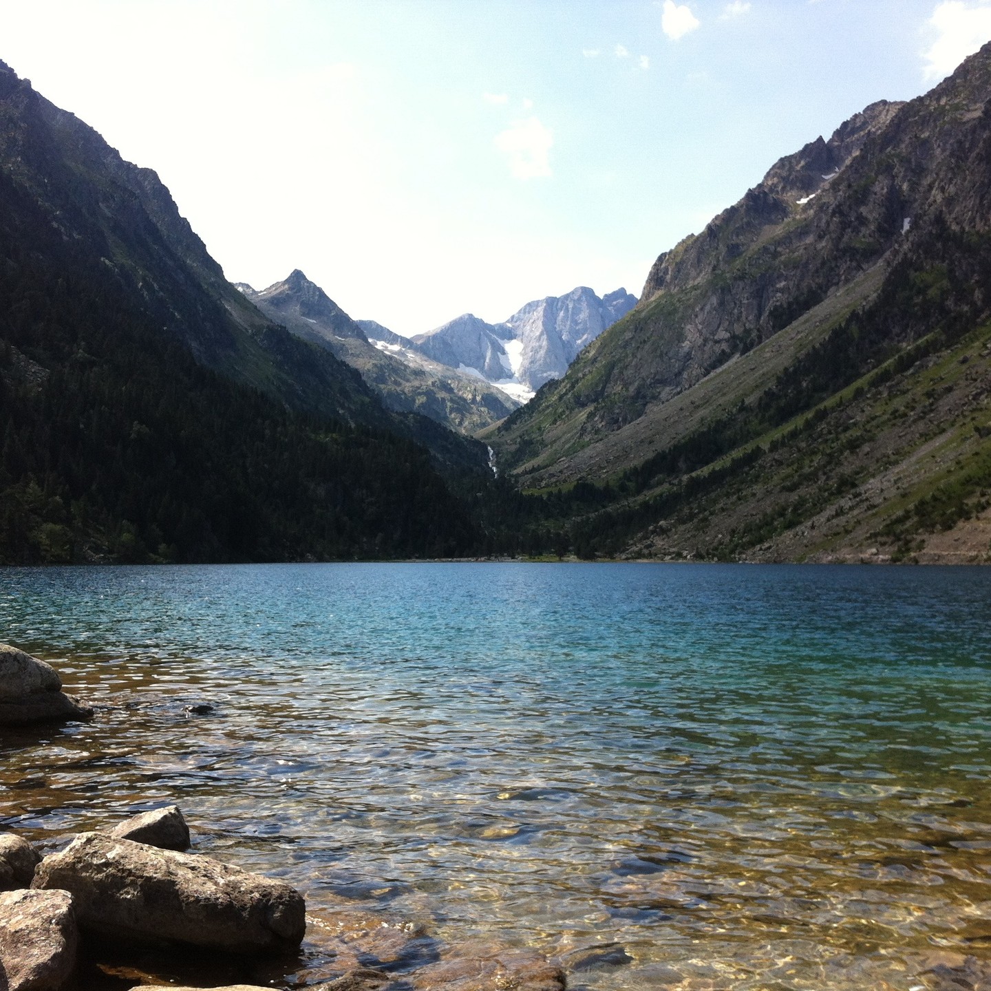 Lac de Gaube in the Parc National des Pyrénées
