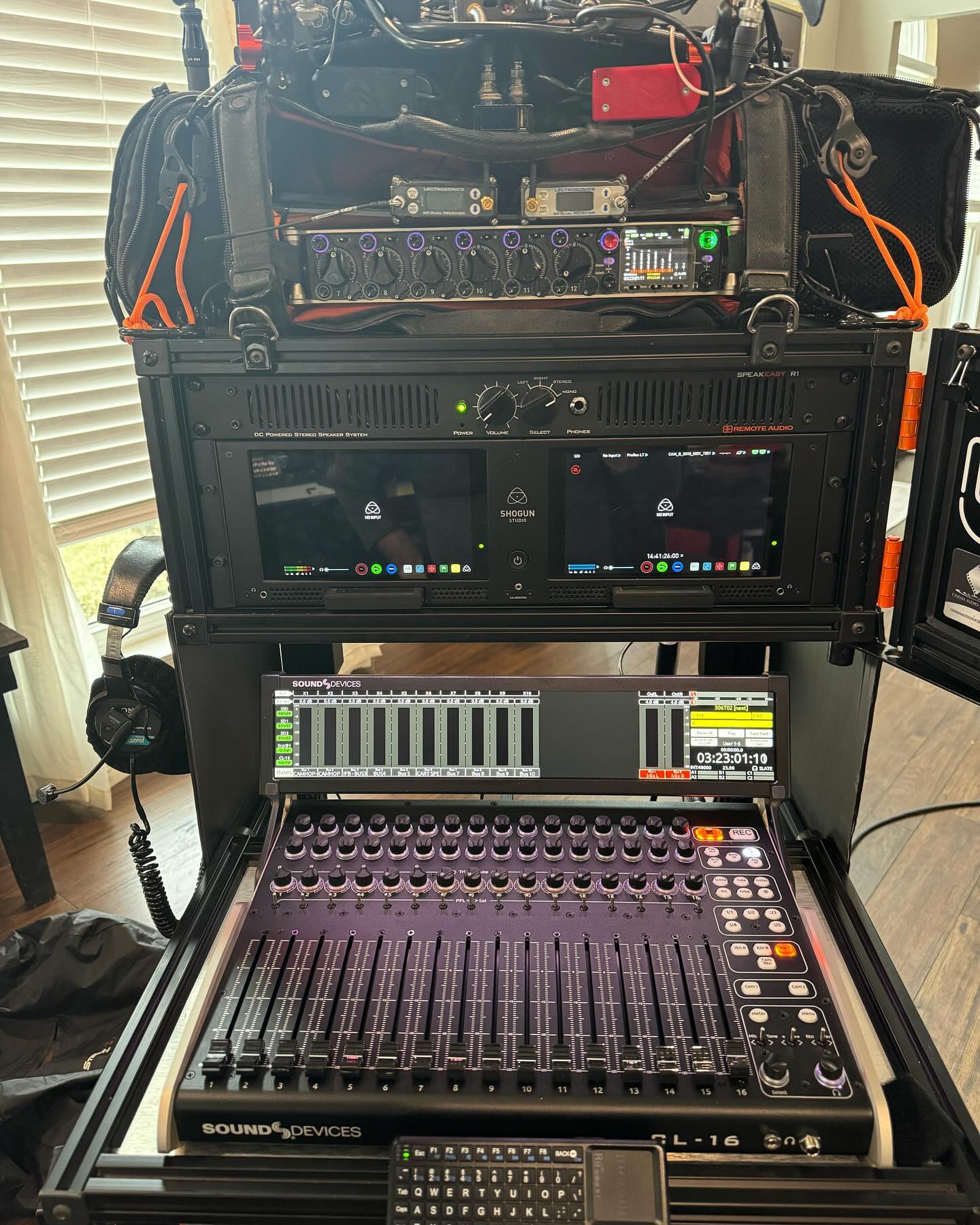 Newest member to the family! Sound Device CL-16. #soundmixer #sounddevices #soundmixerlife