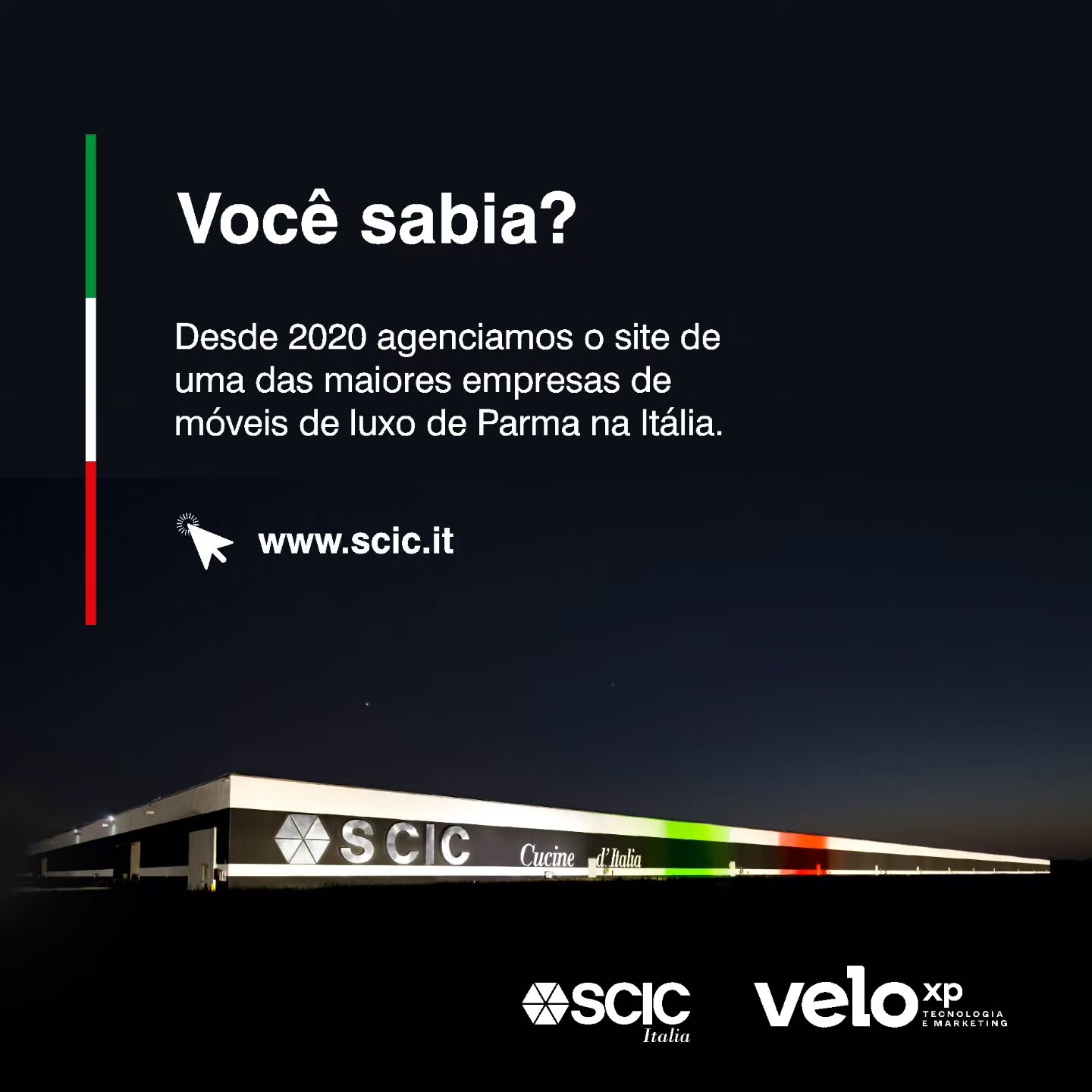 Estamos orgulhosos de compartilhar um projeto incrível que fizemos em 2020 e continuamos aprimorando até hoje: o site da renomada empresa de móveis SCIC. 💼✨
Com uma fusão perfeita entre design italiano de classe mundial e expertise brasileira em marketing digital, criamos uma plataforma online que reflete a excelência e o requinte dos produtos SCIC.
É uma honra ser parte dessa jornada, ajudando a trazer o melhor do design italiano para o público brasileiro e além. 🇧🇷🇮🇹 Se você ainda não conhece, dê uma olhada em nosso trabalho em parceria com a SCIC e deixe-se encantar pela elegância e funcionalidade de seus móveis.