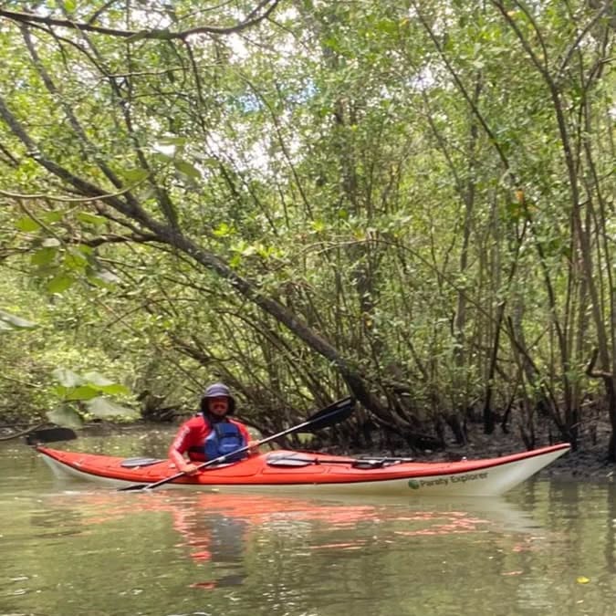 Não há, melhor maneira de conhecer a Baia de Paraty, do que a bordo de uma kayak!
Sintonia com a Natureza, sem barulho ou Poluição.
Saida todos os dias!
#Paraty #paratypatrimoniomundial #carnaval #natureza