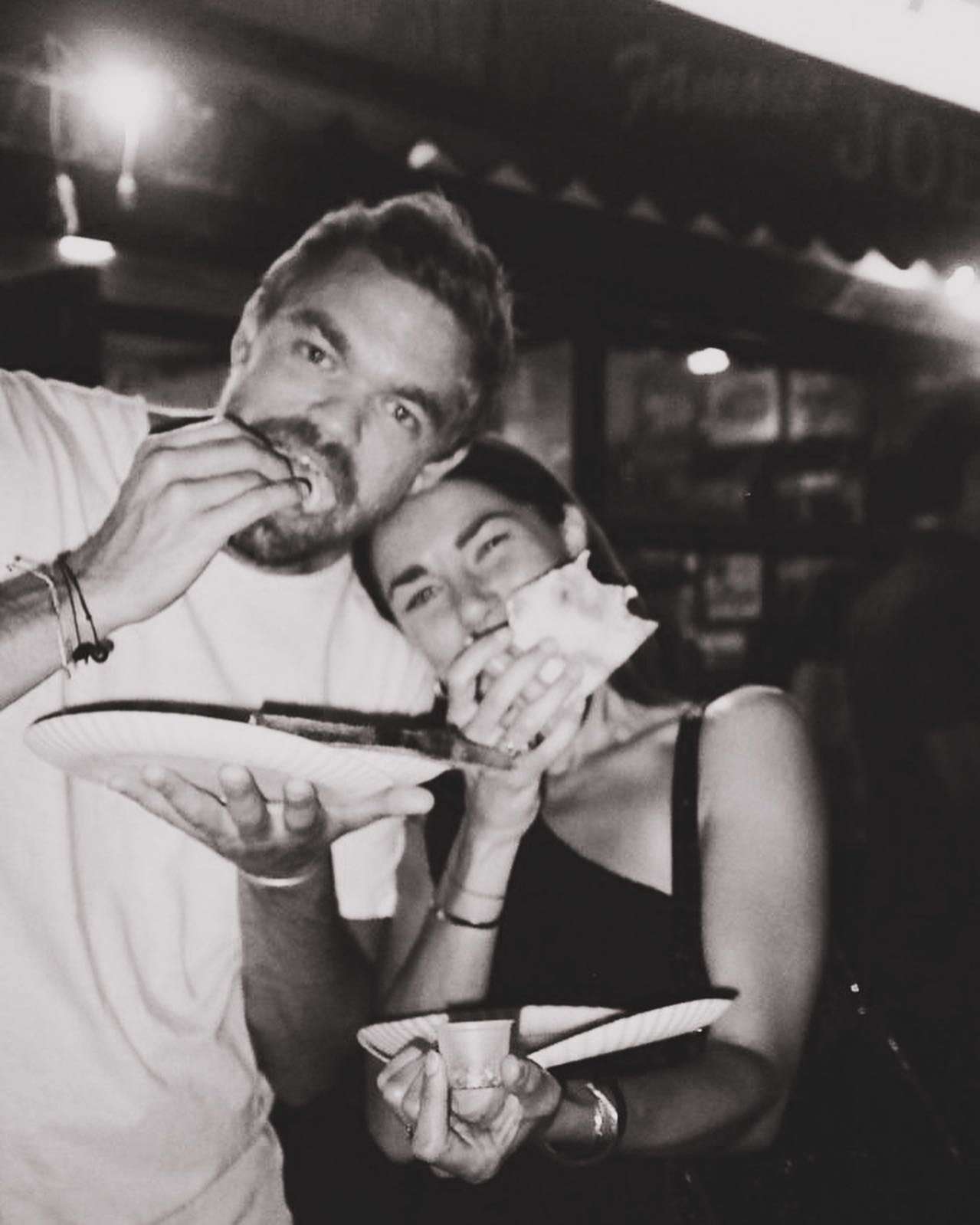 Happy us. Lucky me. Thank you for this sweet, passionate and exciting adventure we’re living together. The world is our oyster - I love you 🌹