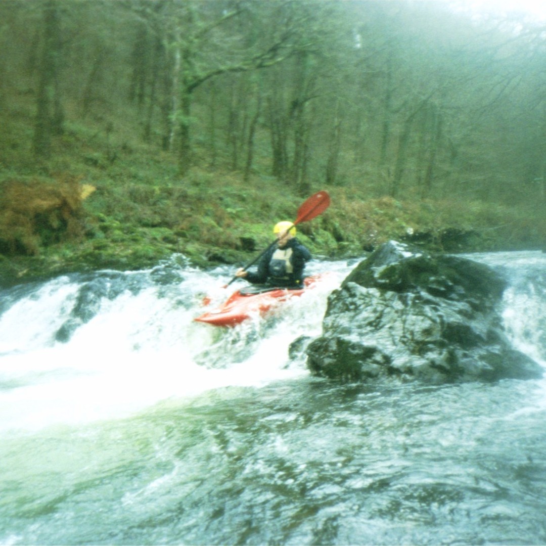 Kayaking Triple Falls on the River Dart Loop