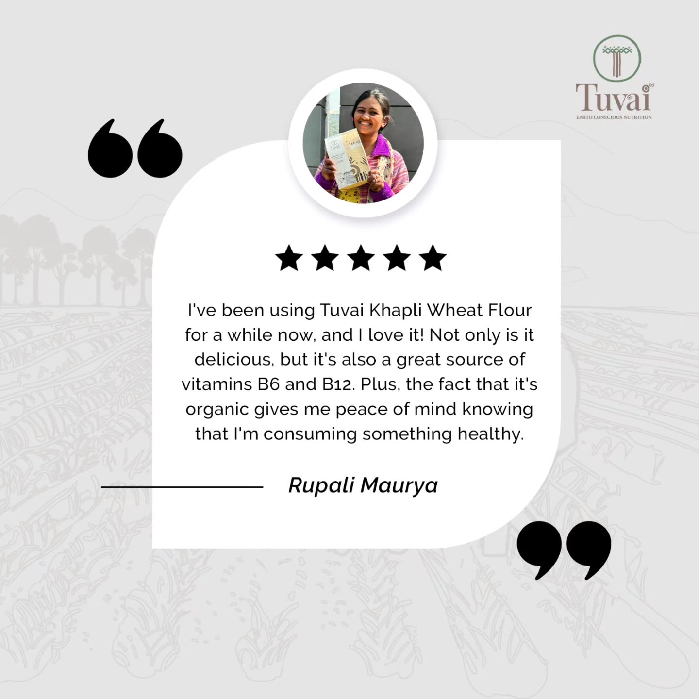 Embarking on a journey of wholesome nutrition with @tuvainature Khapli Wheat Flour🌾💚 Packed with essential vitamins B6 and B12, its cold press processing ensures the preservation of bran, aiding digestion. Plus, its unique protein-rich, low-gluten composition makes it a perfect choice for those seeking a healthier alternative. Ideal for cancer patients needing extra protein and boasting low cholesterol benefits, it's a true staple for mindful eating.
Shop our premium natural products at www.tuvainature.com
-
-
#tuvainature #organicproduct #jharkhandpride #organicgoodness #farmerslife #indianfarmers #khapliwheatflour #organicflour #khapliwheat #healthyliving #nutrition #tuvaikhapli